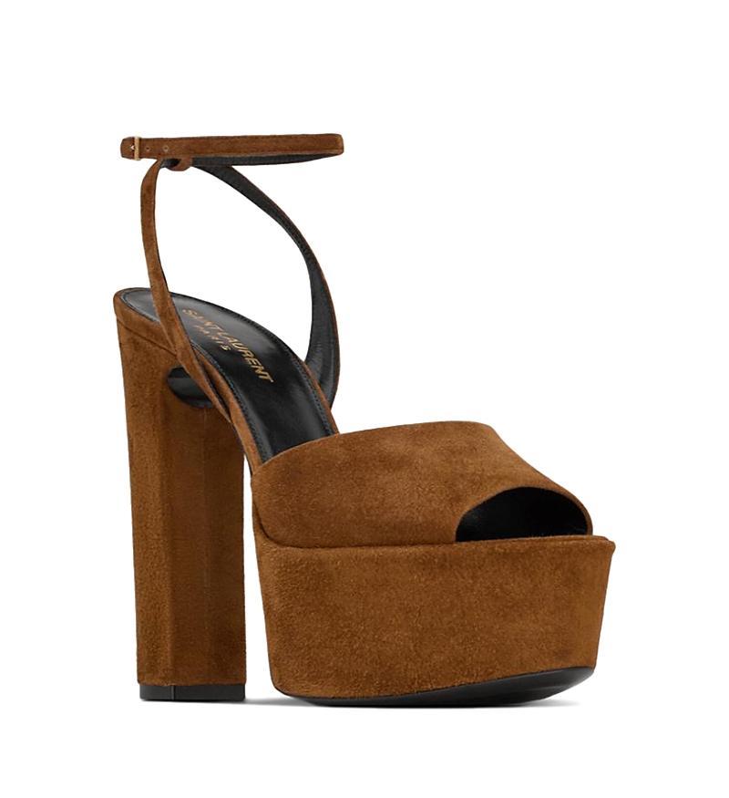 Saint Laurent Womens Jodie Platform Sandals Product Image