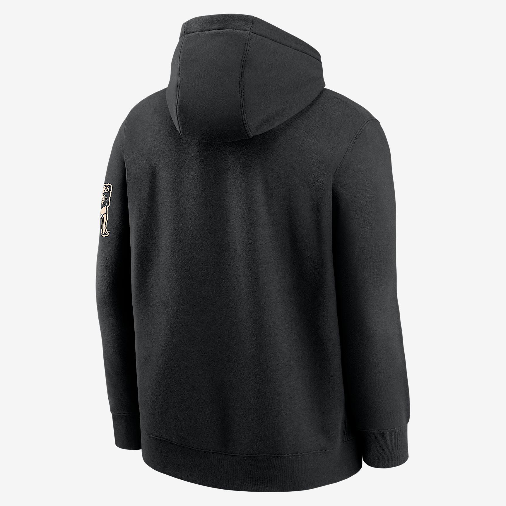 Georgia Club Men's Nike College Pullover Hoodie Product Image