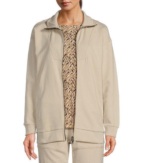 Kinesis French Terry Long Sleeve Two-Way Zip Jacket Product Image