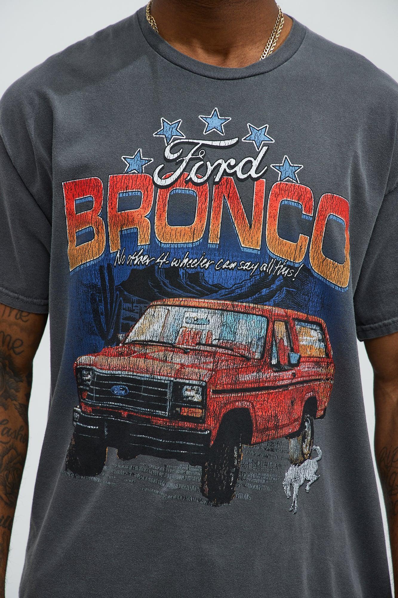 Ford Bronco Built Wild Short Sleeve Tee - Black Male Product Image