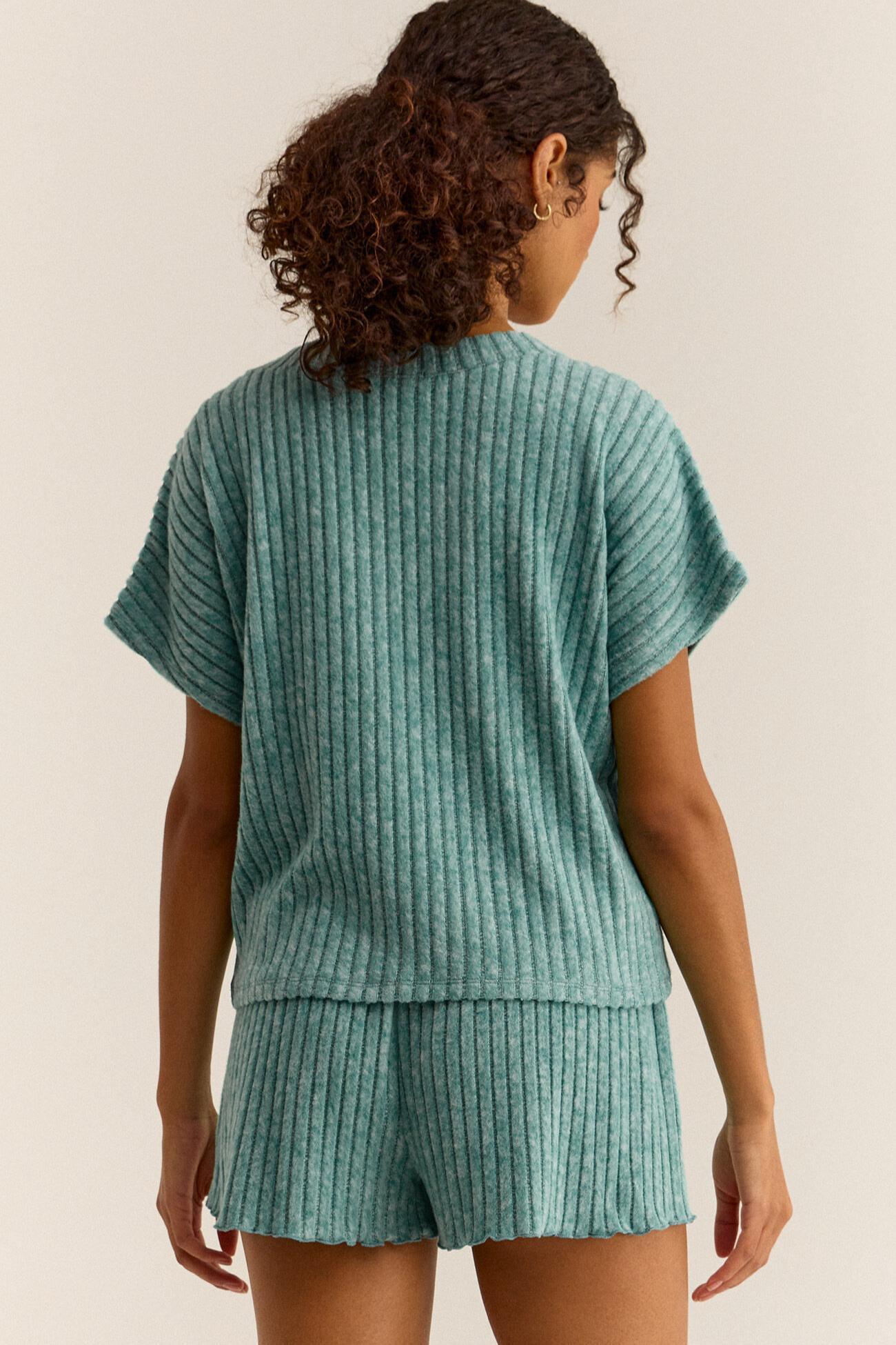 Harper Rib V Neck Product Image