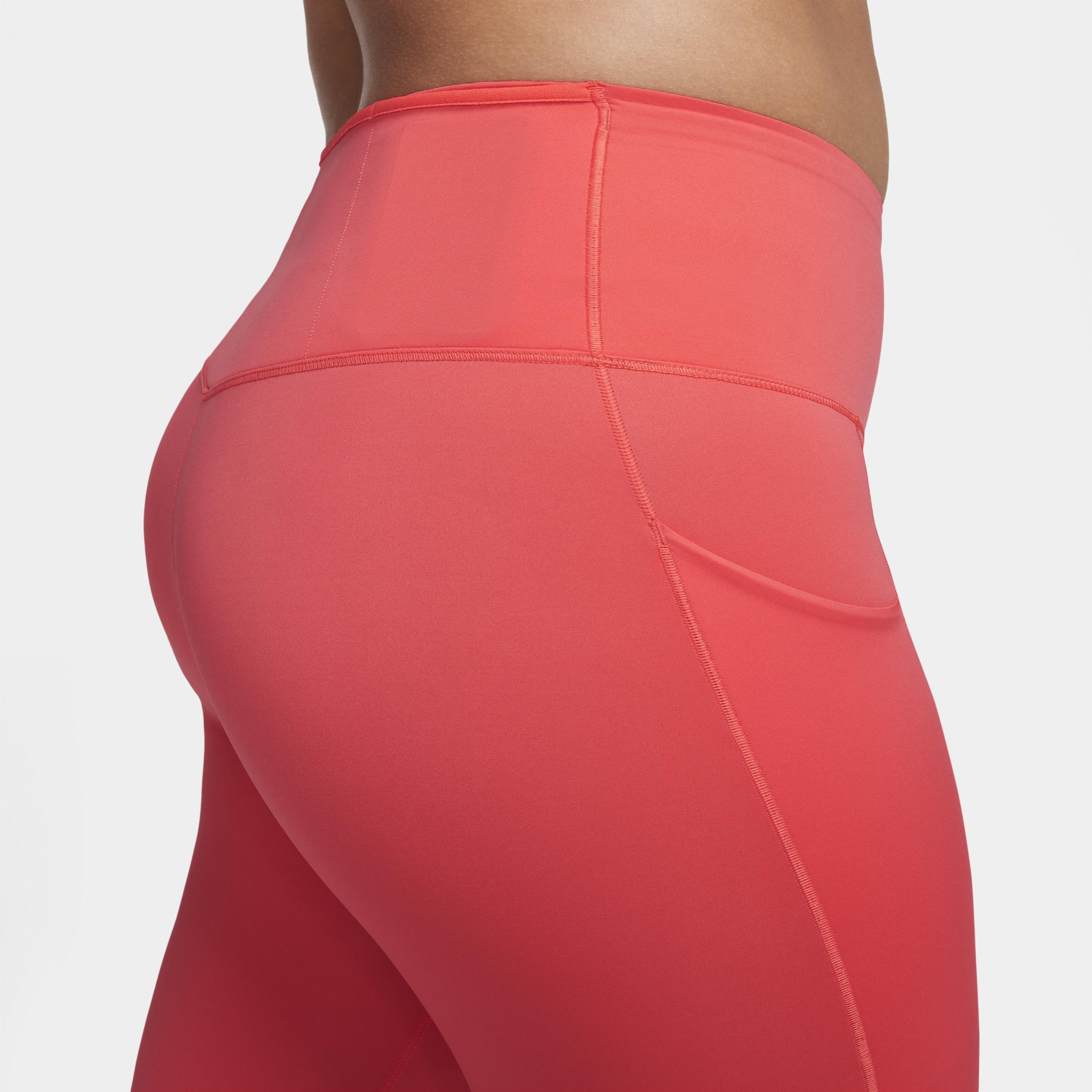 Nike Womens Go Firm-Support Mid-Rise Full-Length Leggings with Pockets Product Image