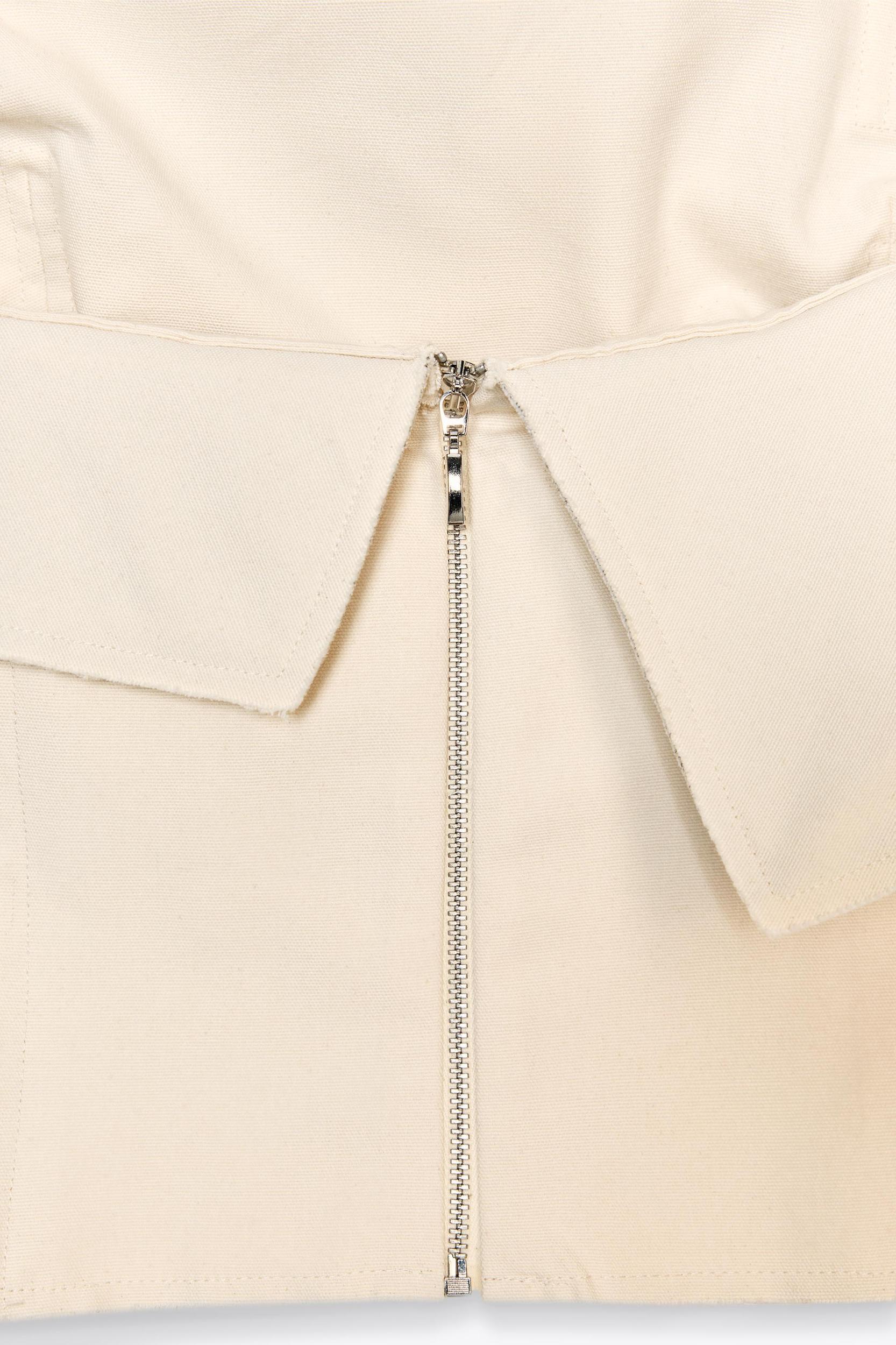 ZW COLLECTION STRAPLESS RUFFLED TOP Product Image