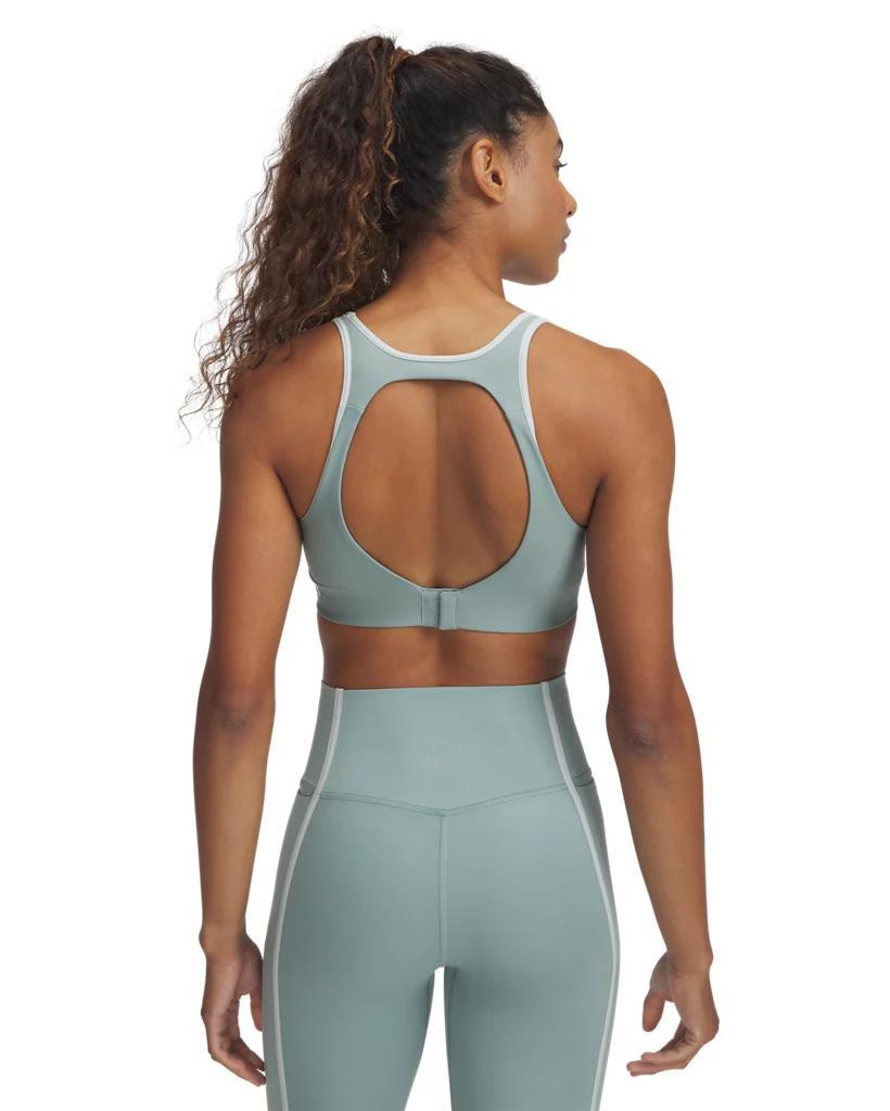 Women's UA Infinity Mid Piped Sports Bra Product Image