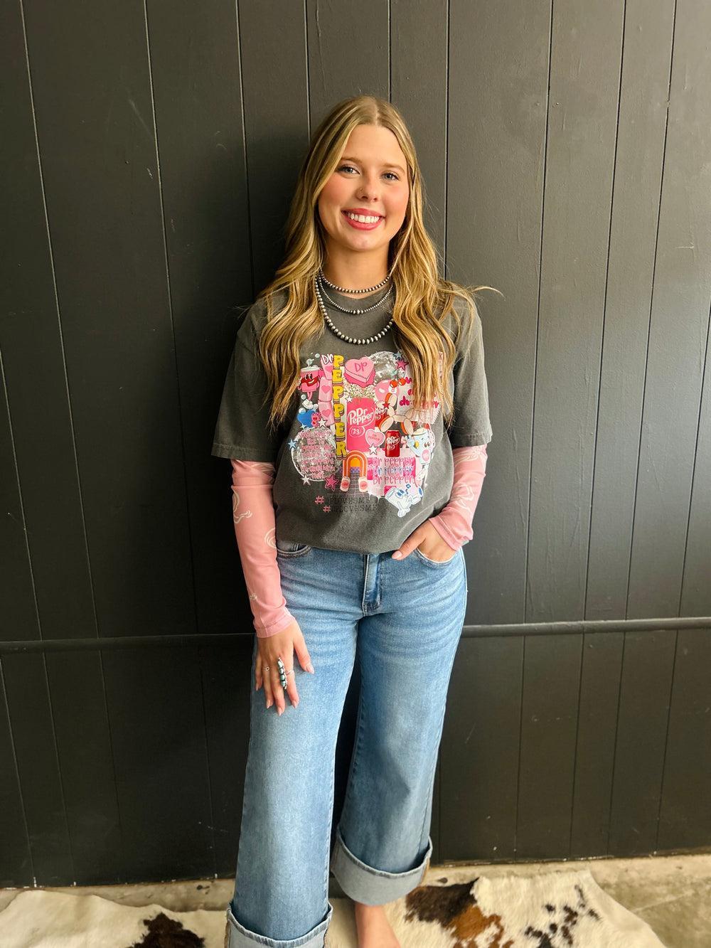 Dr Pepper Collage Graphic Tee Product Image