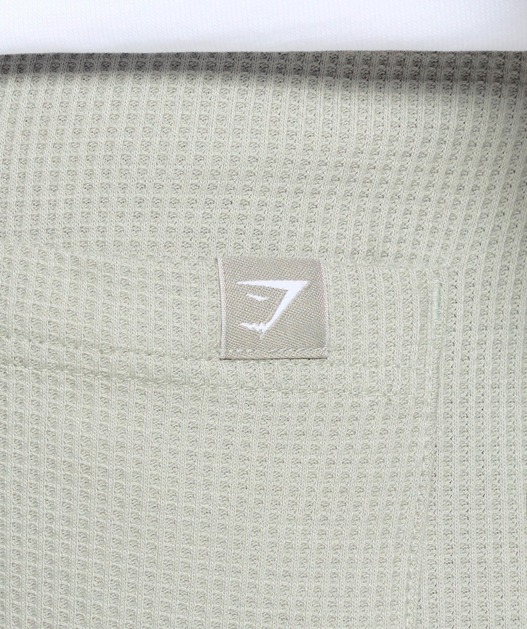 Gymshark Waffle Shorts - Stone Grey Male Product Image