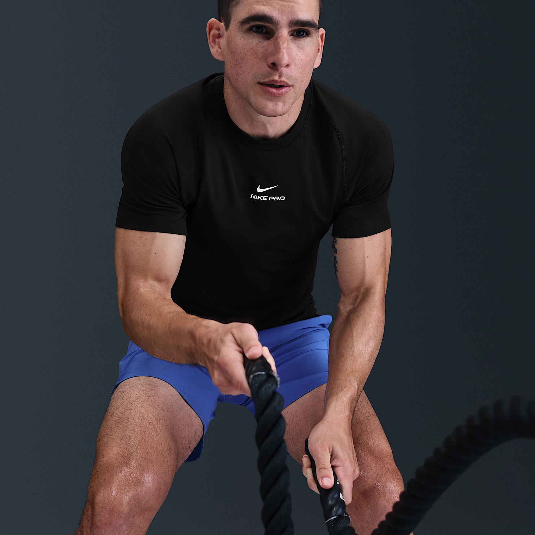 Mens Nike Pro Training Dri-FIT Short-Sleeve Top | HV0409-551 Product Image