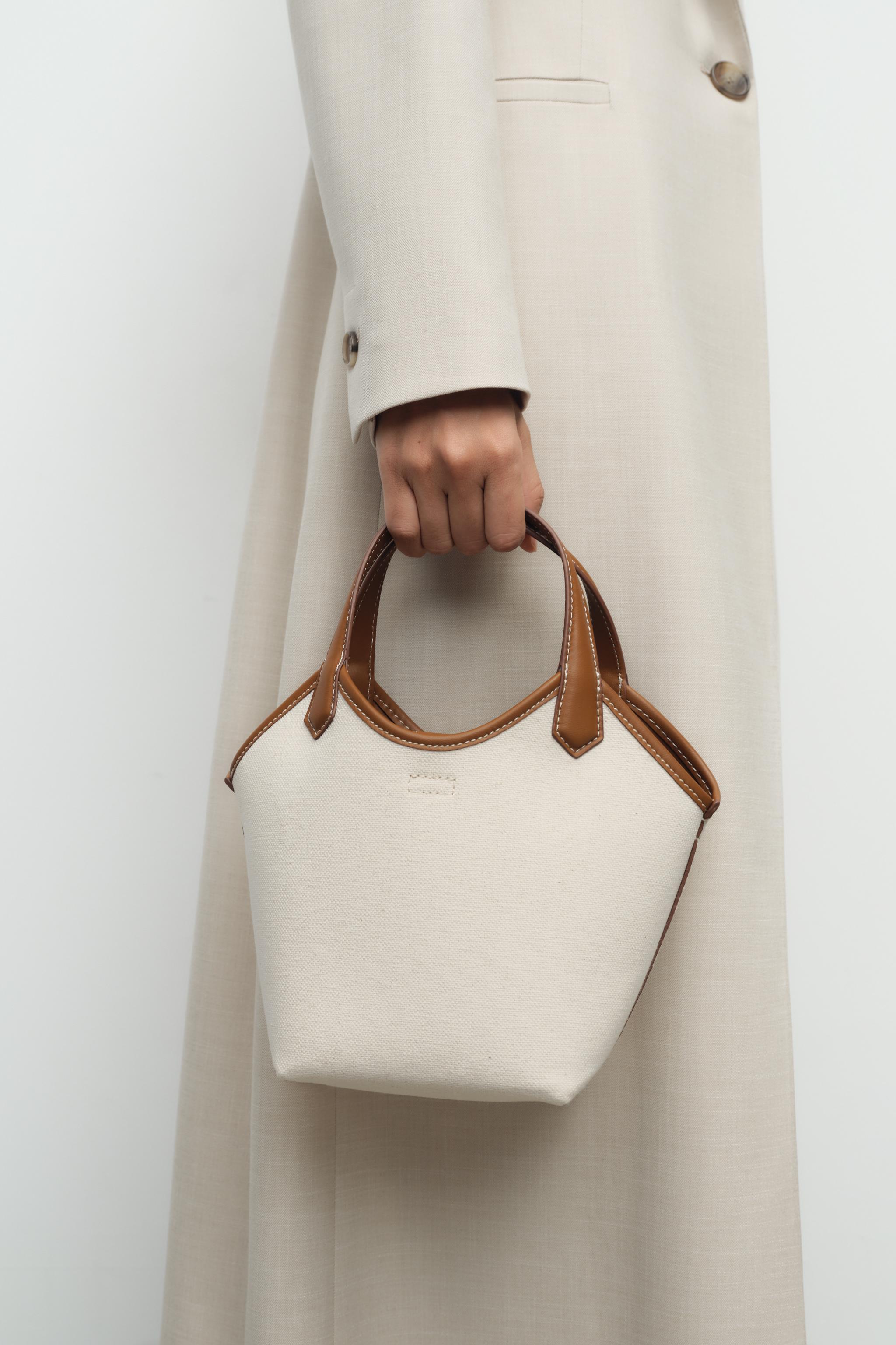 CONTRAST CANVAS MINI SHOPPER Product Image