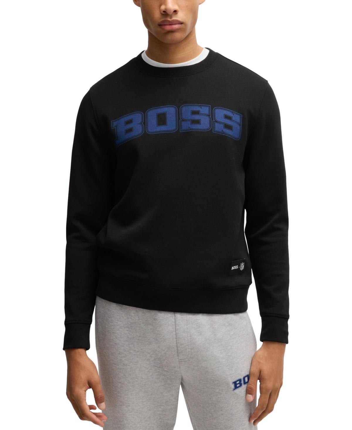 HUGO BOSS Boss X Nfl Regular-fit Sweatshirt With Special Branding In Bills Product Image