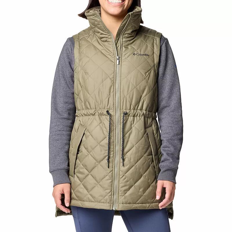 Columbia Copper Crest II Mid Vest (Dark Stone) Women's Clothing Product Image