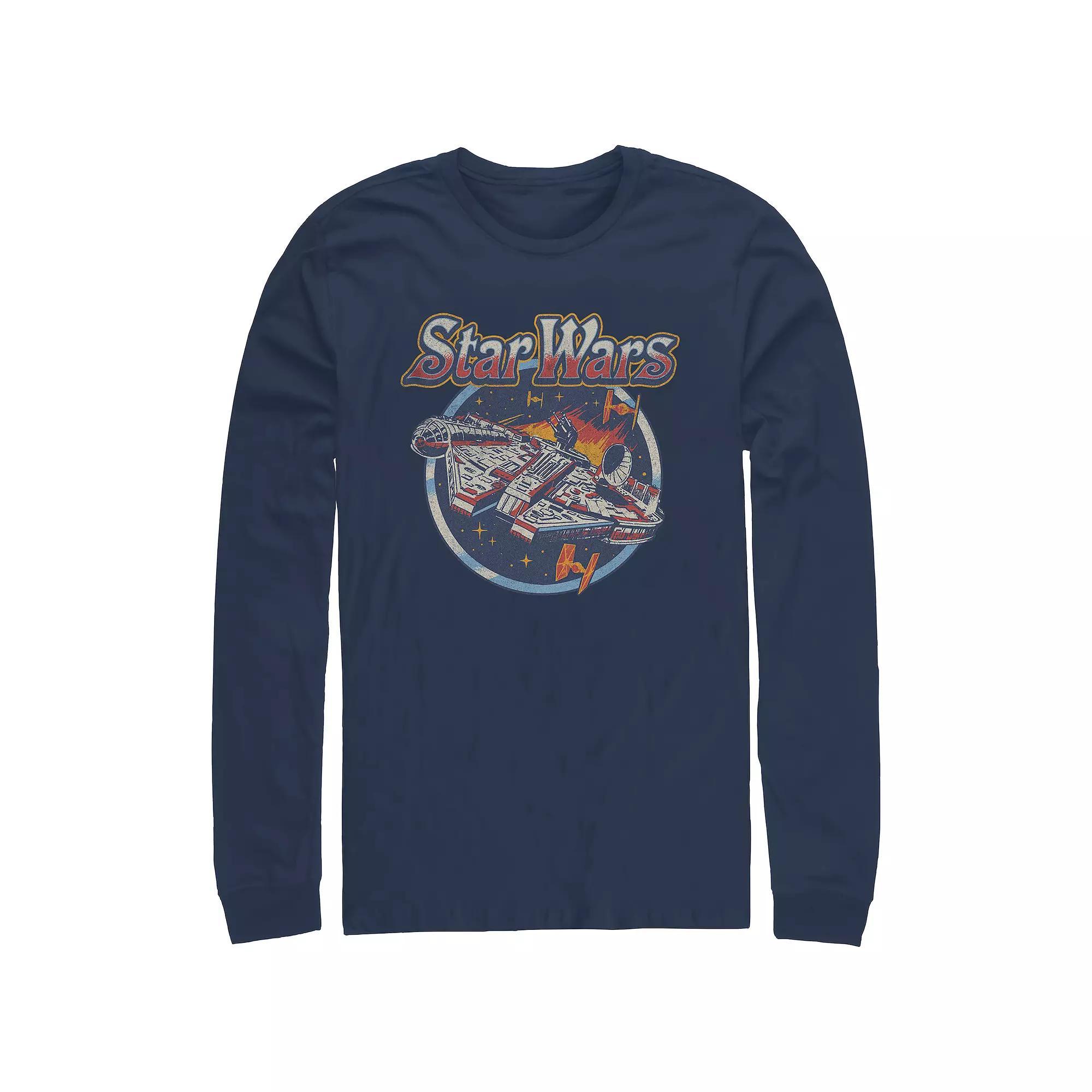 Men's Star Wars Vintage Millennium Falcon Graphic Tee,  Product Image