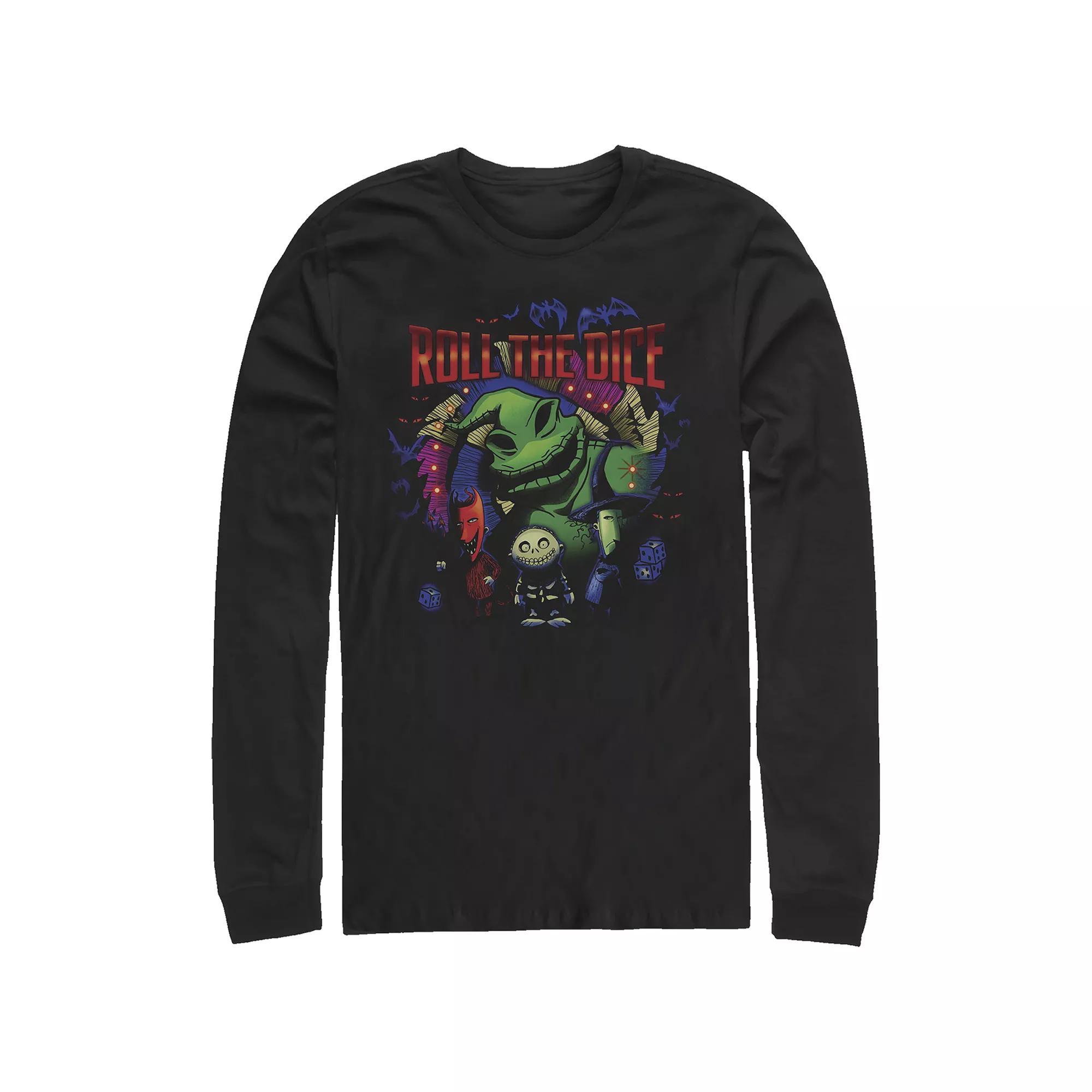 Disney's The Nightmare Before Christmas Oogie Dice Graphic Men's Graphic Tee,  Product Image