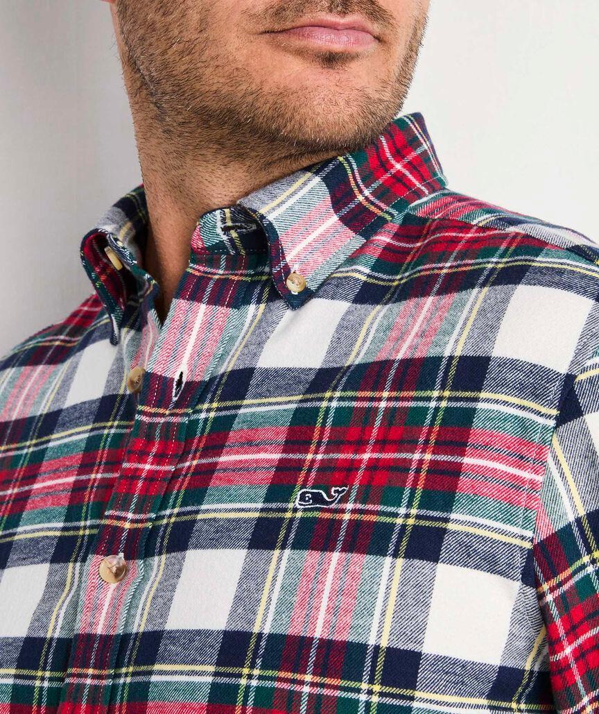 Vineyard Flannel Plaid Shirt Product Image