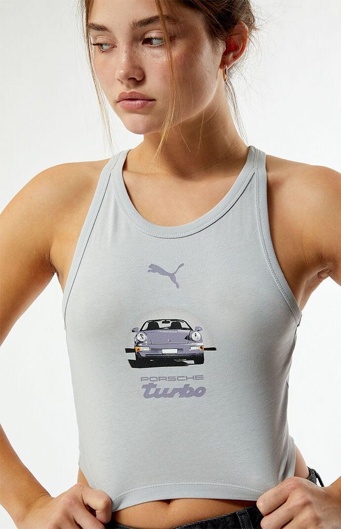 Puma Women's Vintage Porsche Turbo Crop Top Product Image