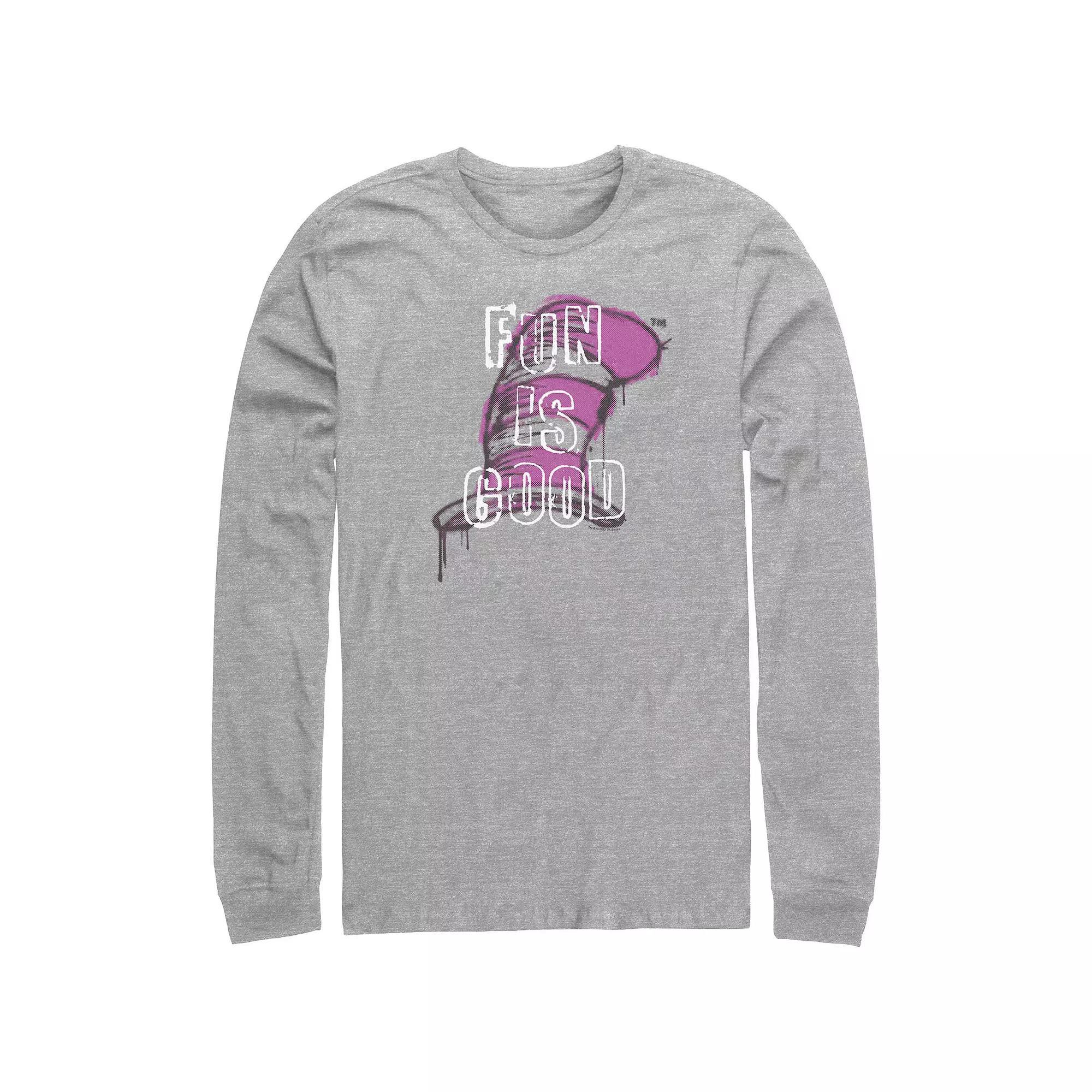 Big & Tall Dr. Seuss Fun Is Good Long Sleeve Graphic Tee, Men's,  Product Image