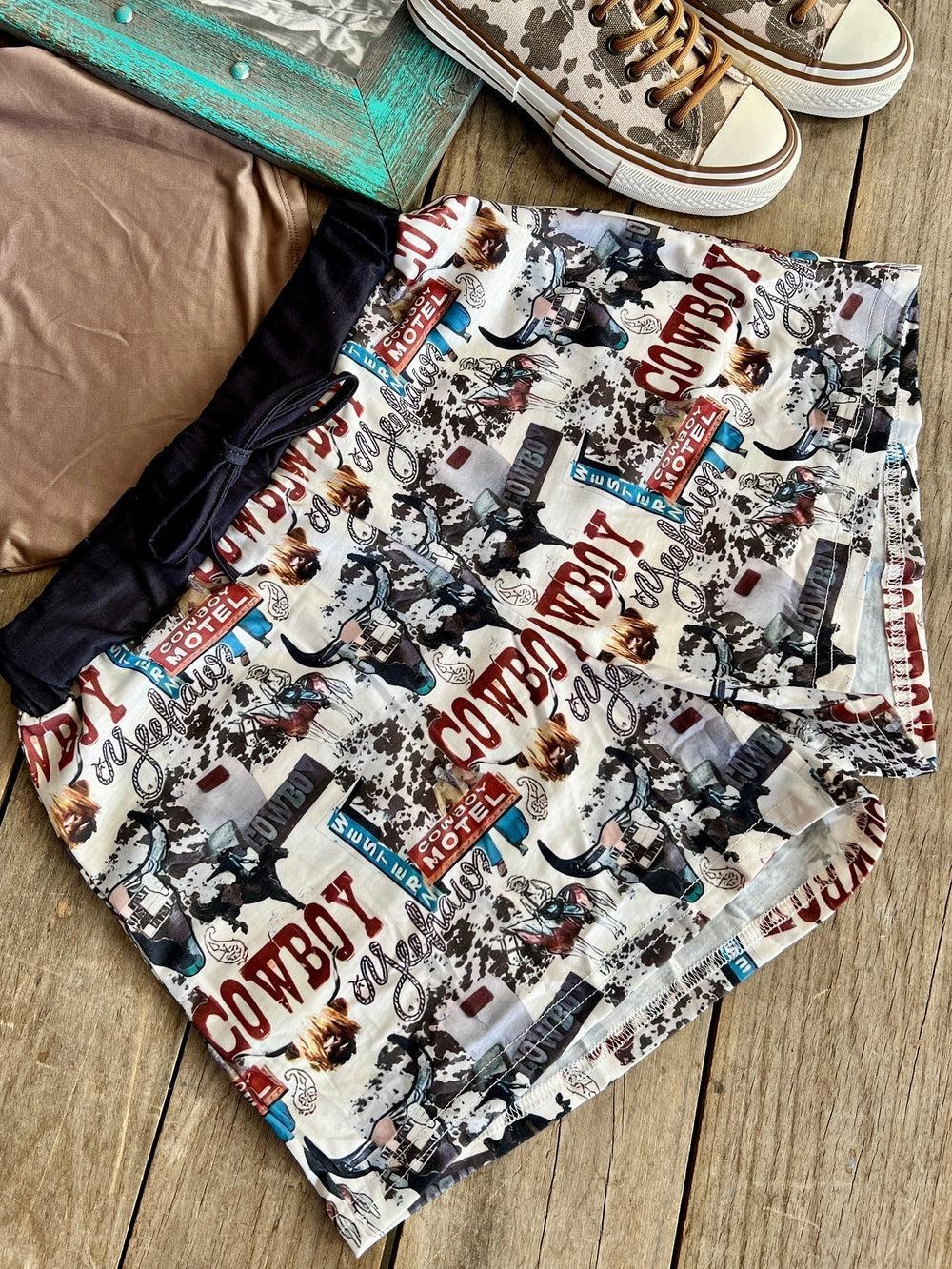 Cowboy Motel Shorts Product Image