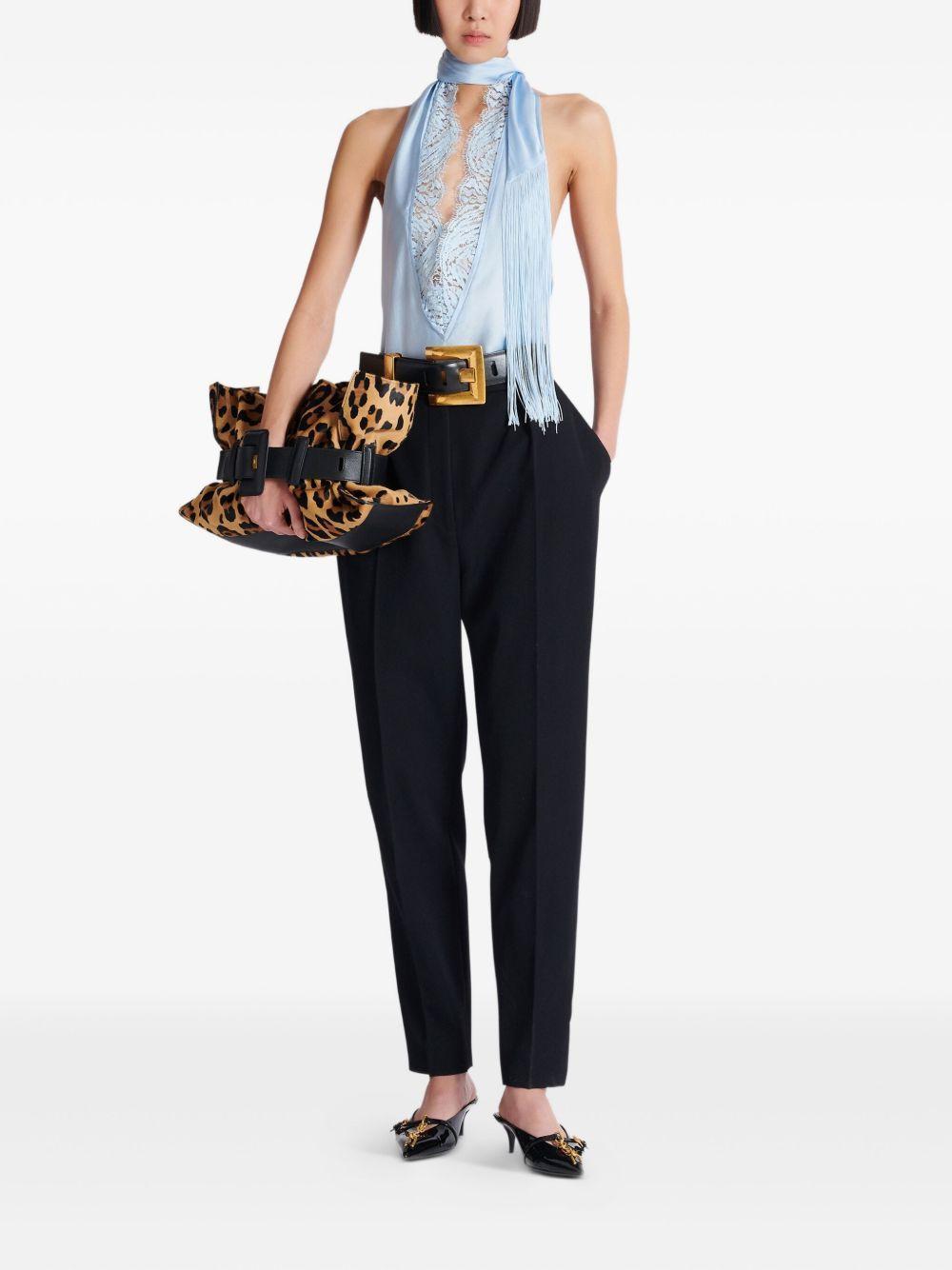 silk halterneck top Product Image