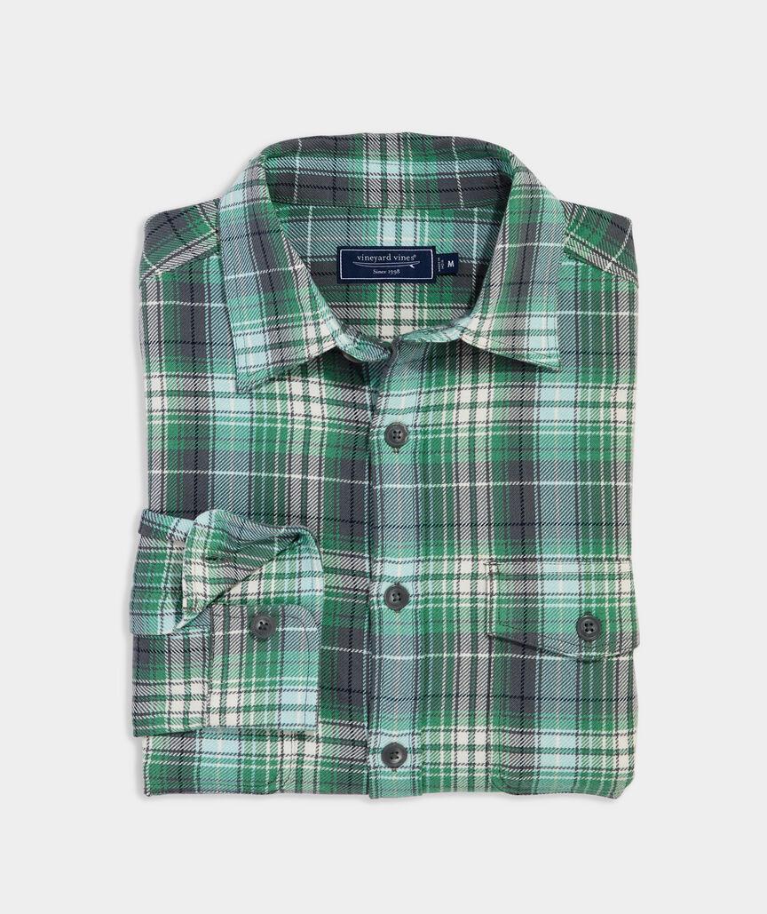 Wickham Plaid Twill Utility Shirt Product Image