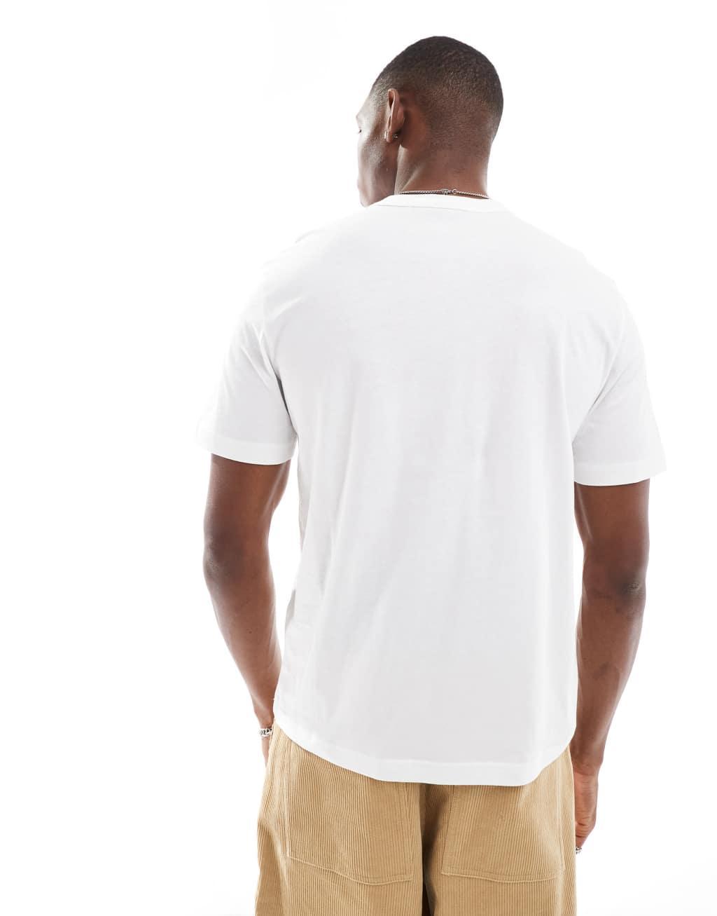 PS Paul Smith happy logo T-shirt in white Product Image