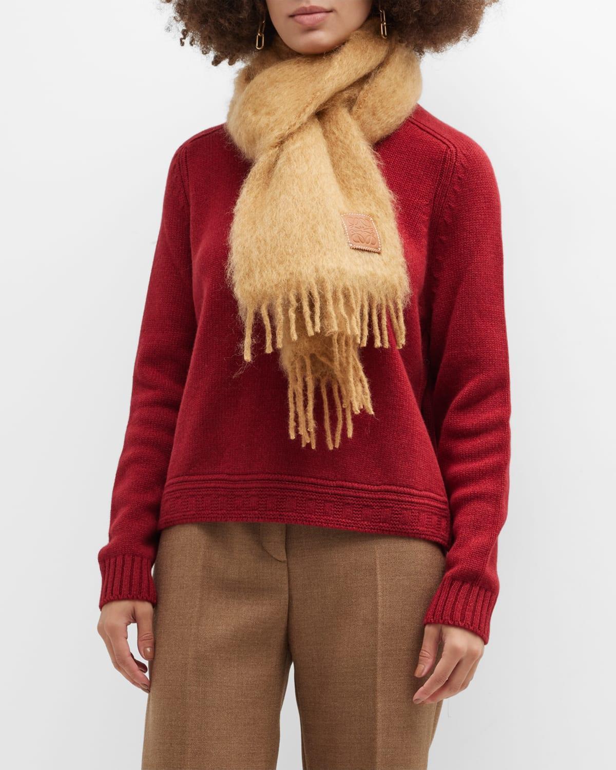 Anagram Mohair Fringe Scarf Product Image