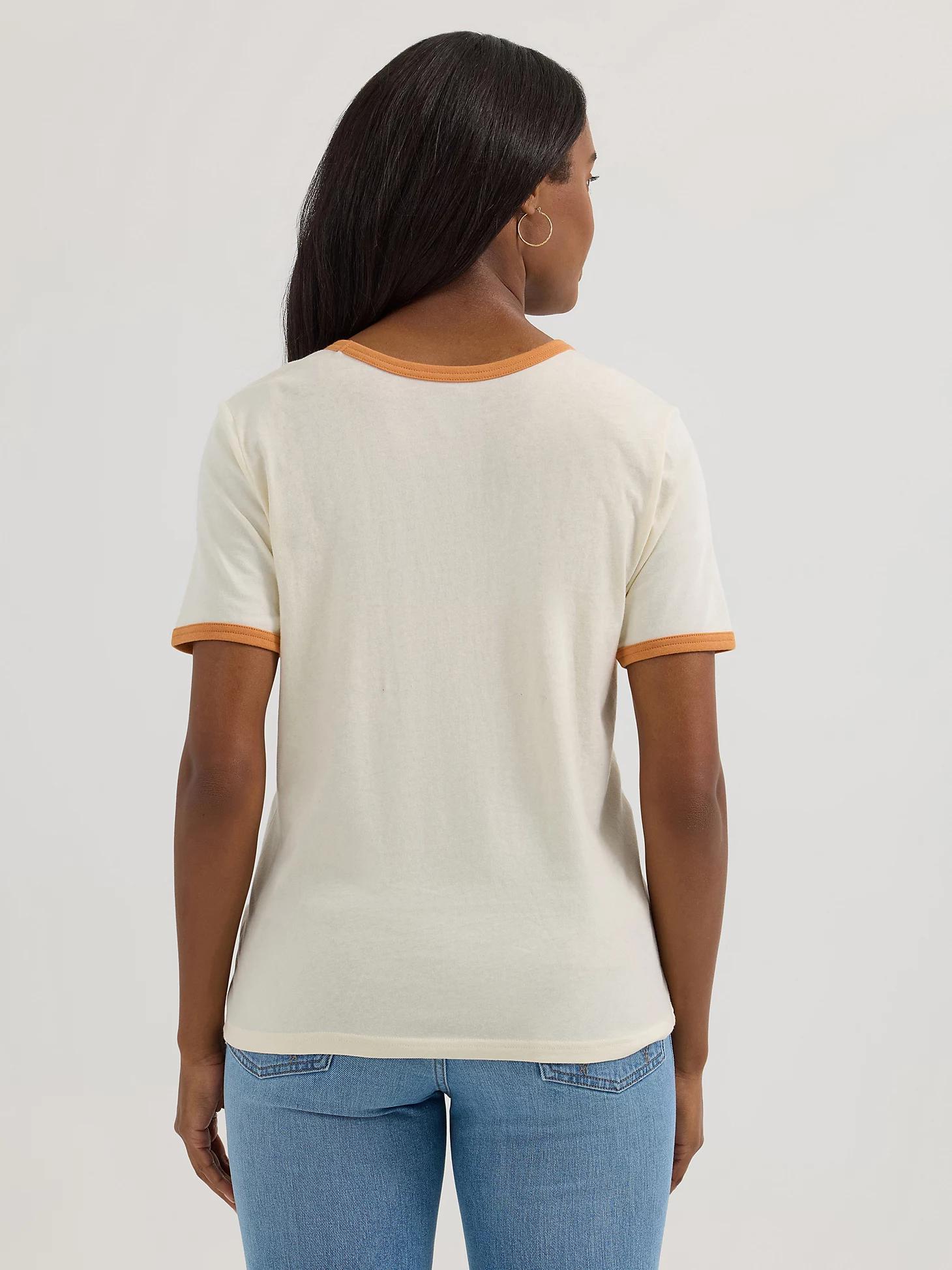 Women's Wrangler Graphic Ringer Tee | Women's TOPS | Wrangler® Product Image