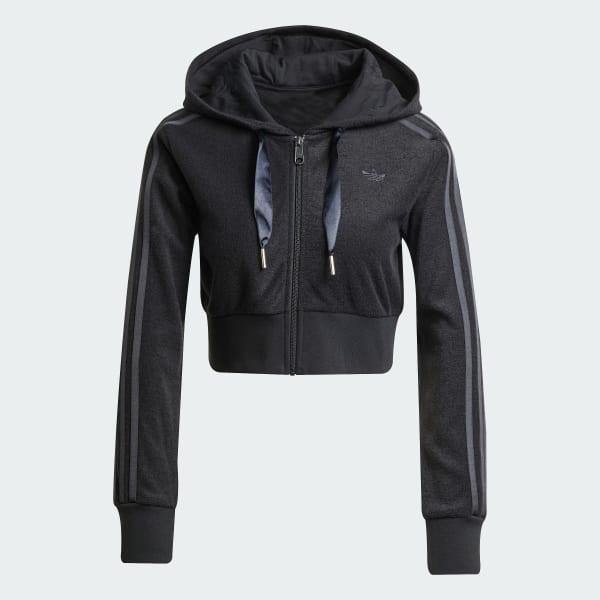 Short Full-Zip Hoodie Product Image