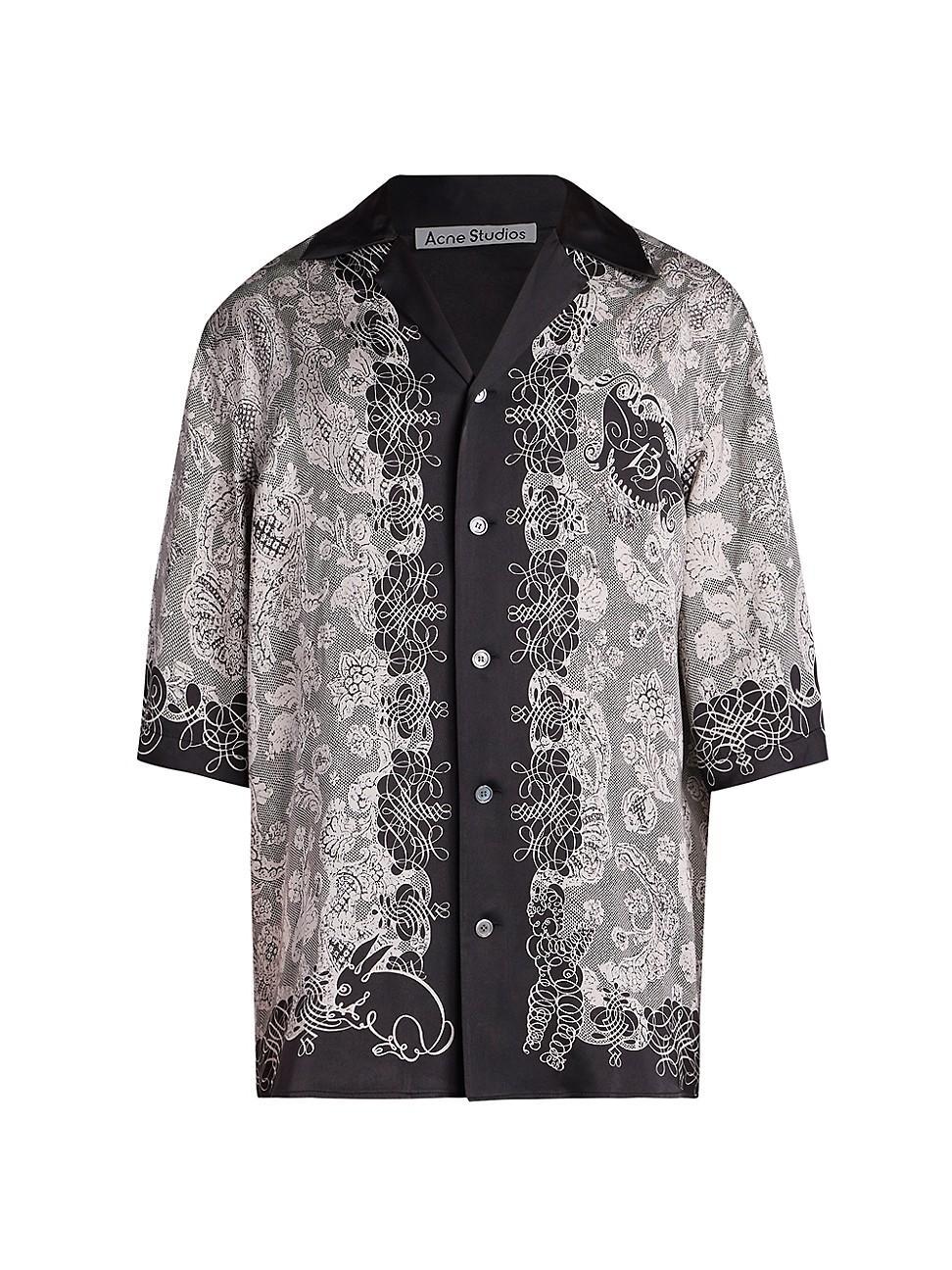 Mens Sowen Graphic Camp Shirt Product Image