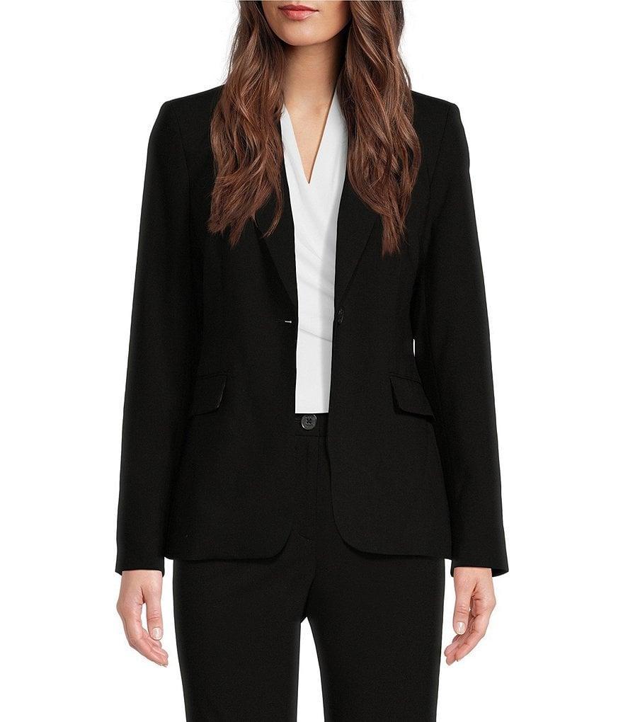DKNY by Donna Karan Long Sleeve 1-Button Blazer Product Image