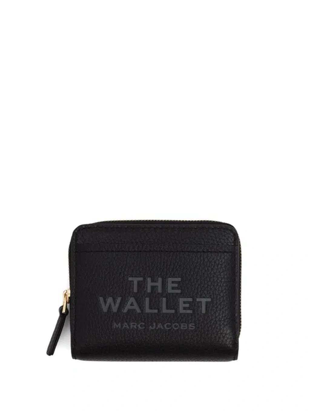 MARC JACOBS The Mini Compact Wallet In Black Product Image