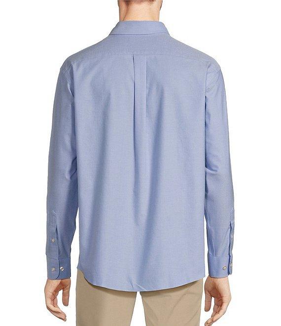 Gold Label Roundtree & Yorke Non-Iron Long Sleeve Solid Oxford Sport Shirt Product Image