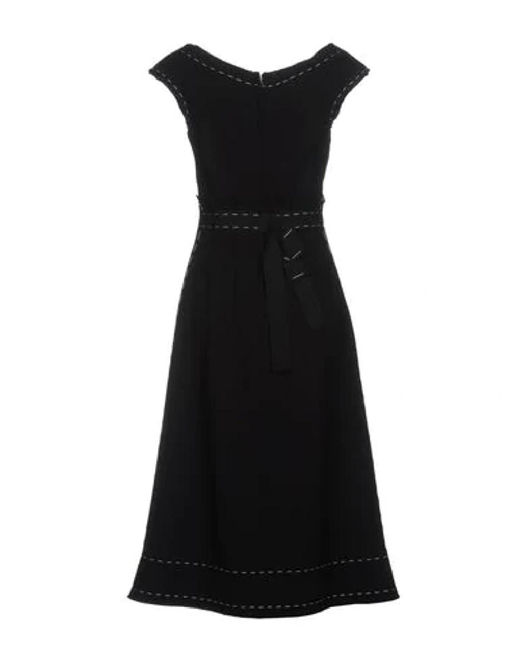 DOLCE & GABBANA Midi Dresses In Black Product Image