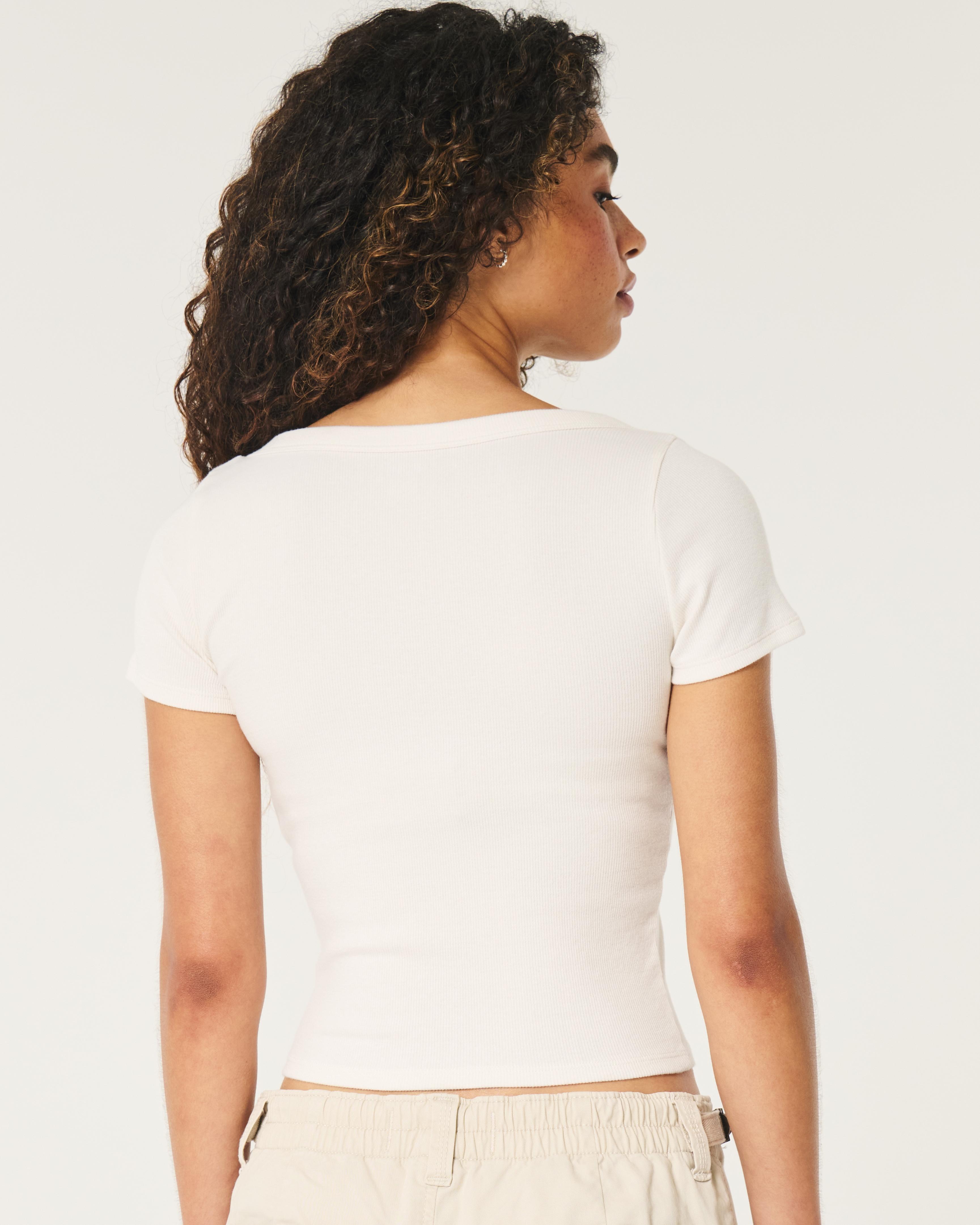 Ribbed Scoop Top Product Image