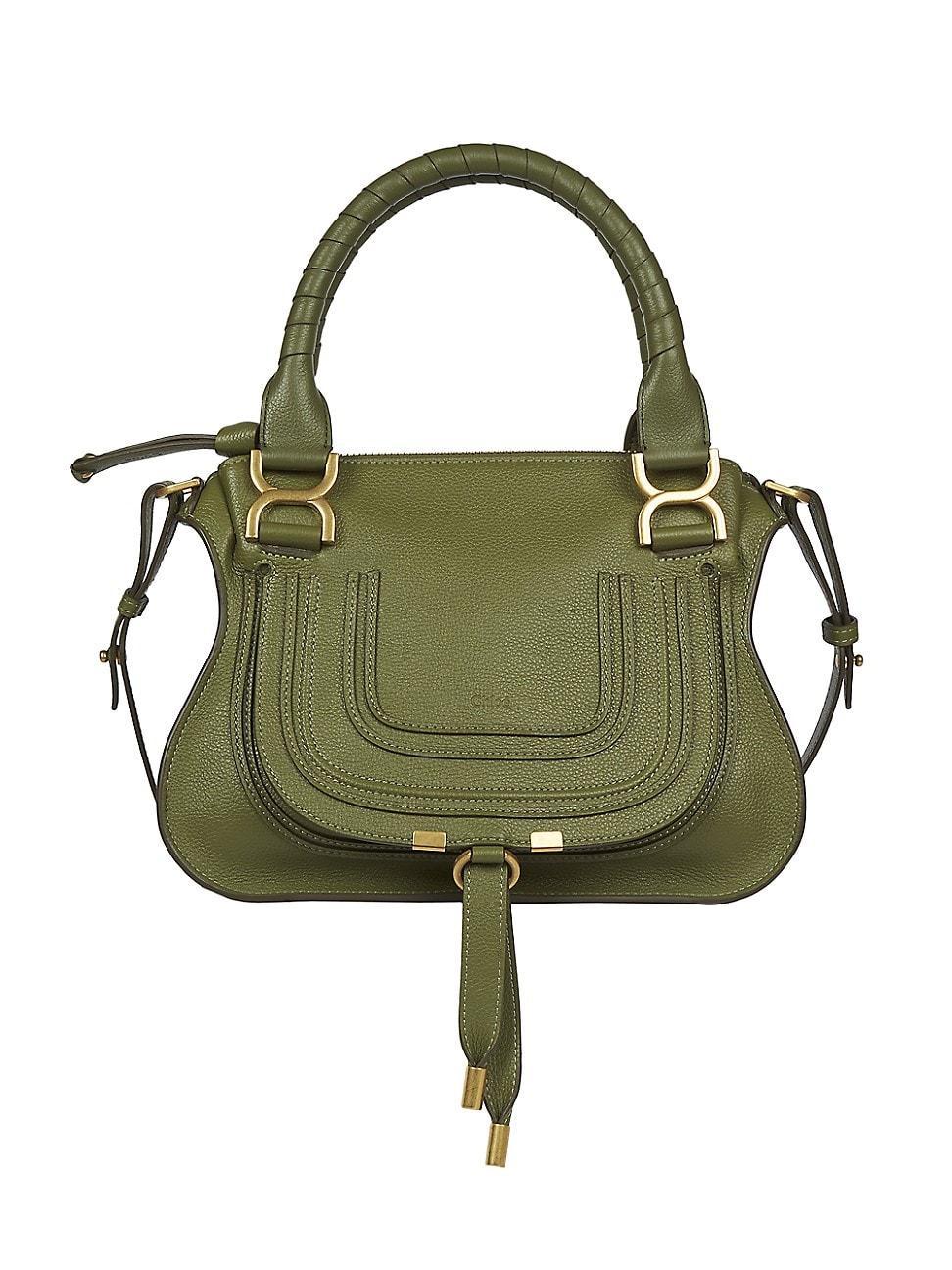 Womens Small Marcie Leather Satchel Product Image