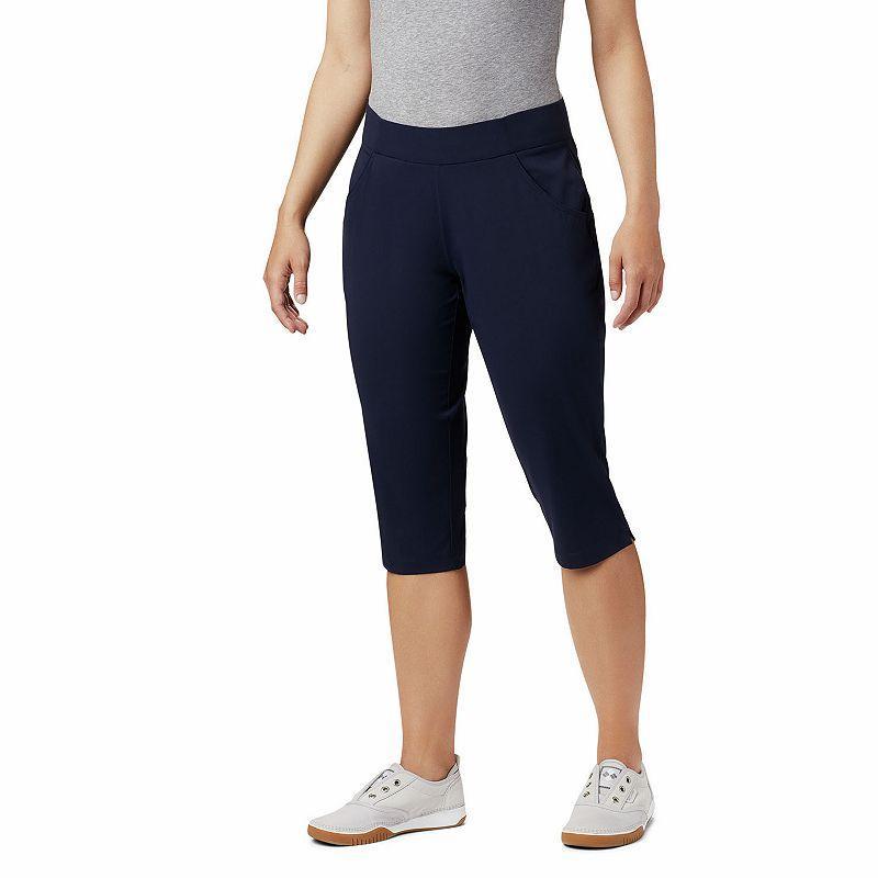 Columbia Anytime Casual Capris (Dark Nocturnal) Women's Casual Pants Product Image