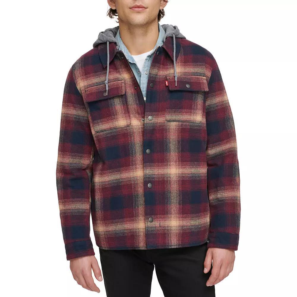 Men's Levi's® Shirt Jacket with Fleece Hood,  Product Image