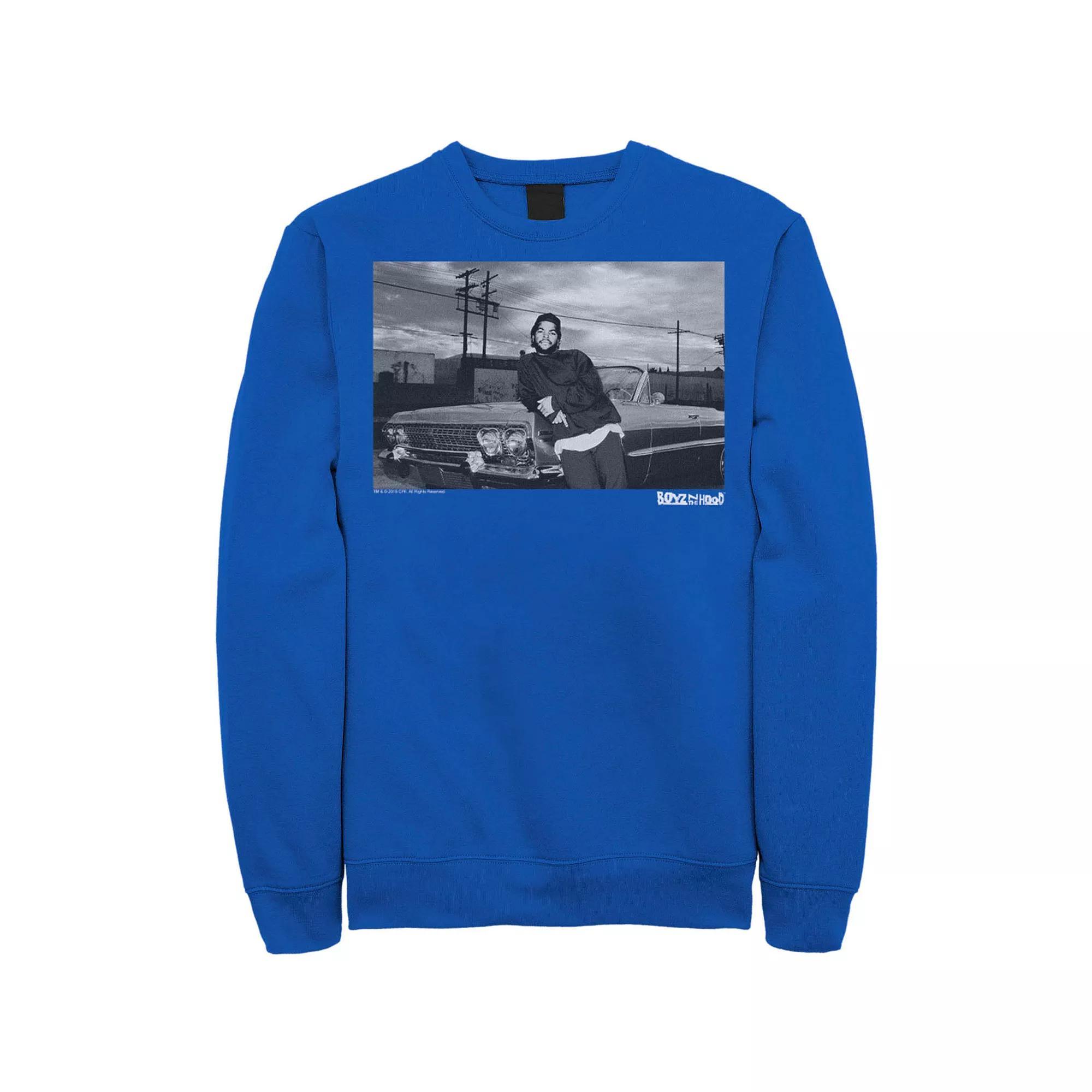 Men's Boyz In The Hood Candid Photo Real Sweatshirt, Size: Large, Red Product Image