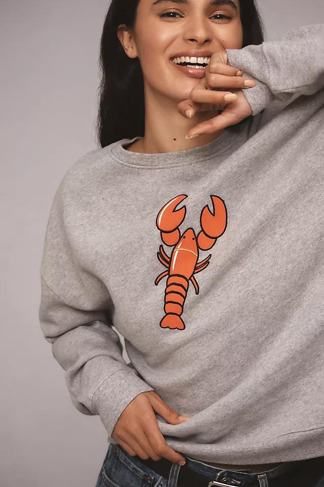 KULE The Oversized Lobster Sweatshirt Product Image