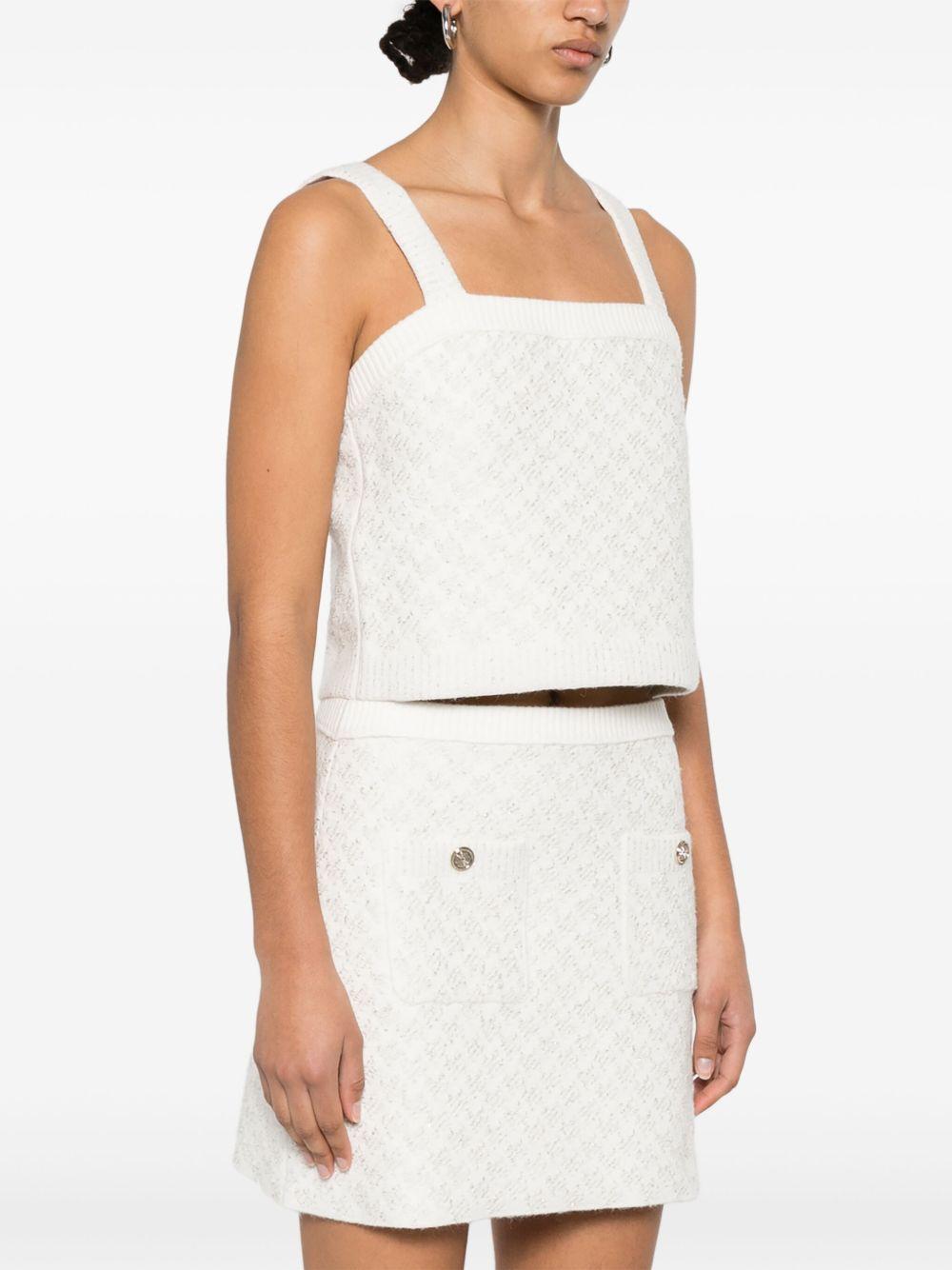 sequin-embellished tank top Product Image