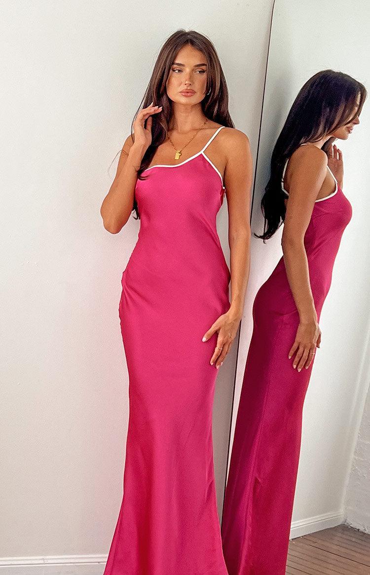 Saylor Pink Maxi Dress Product Image