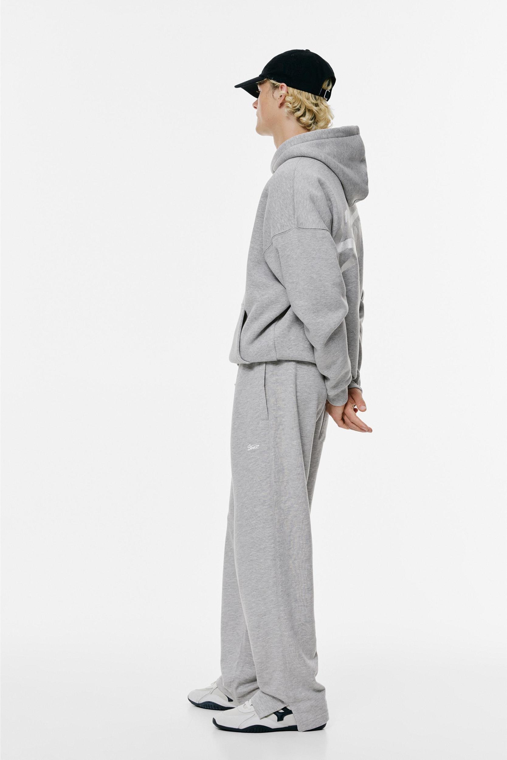 Jogger sweatpants with slits Product Image