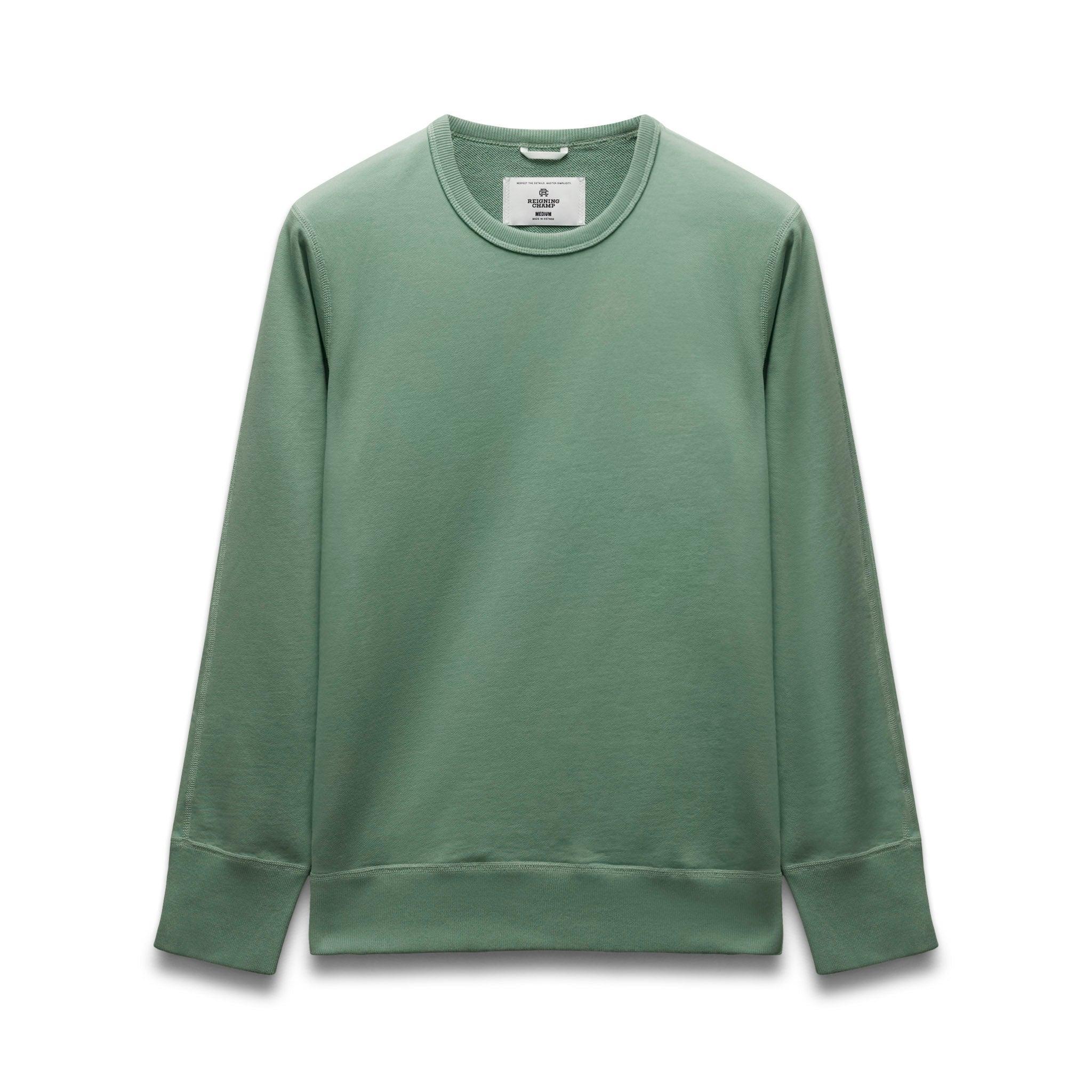 Midweight Terry Slim Crewneck Male Product Image