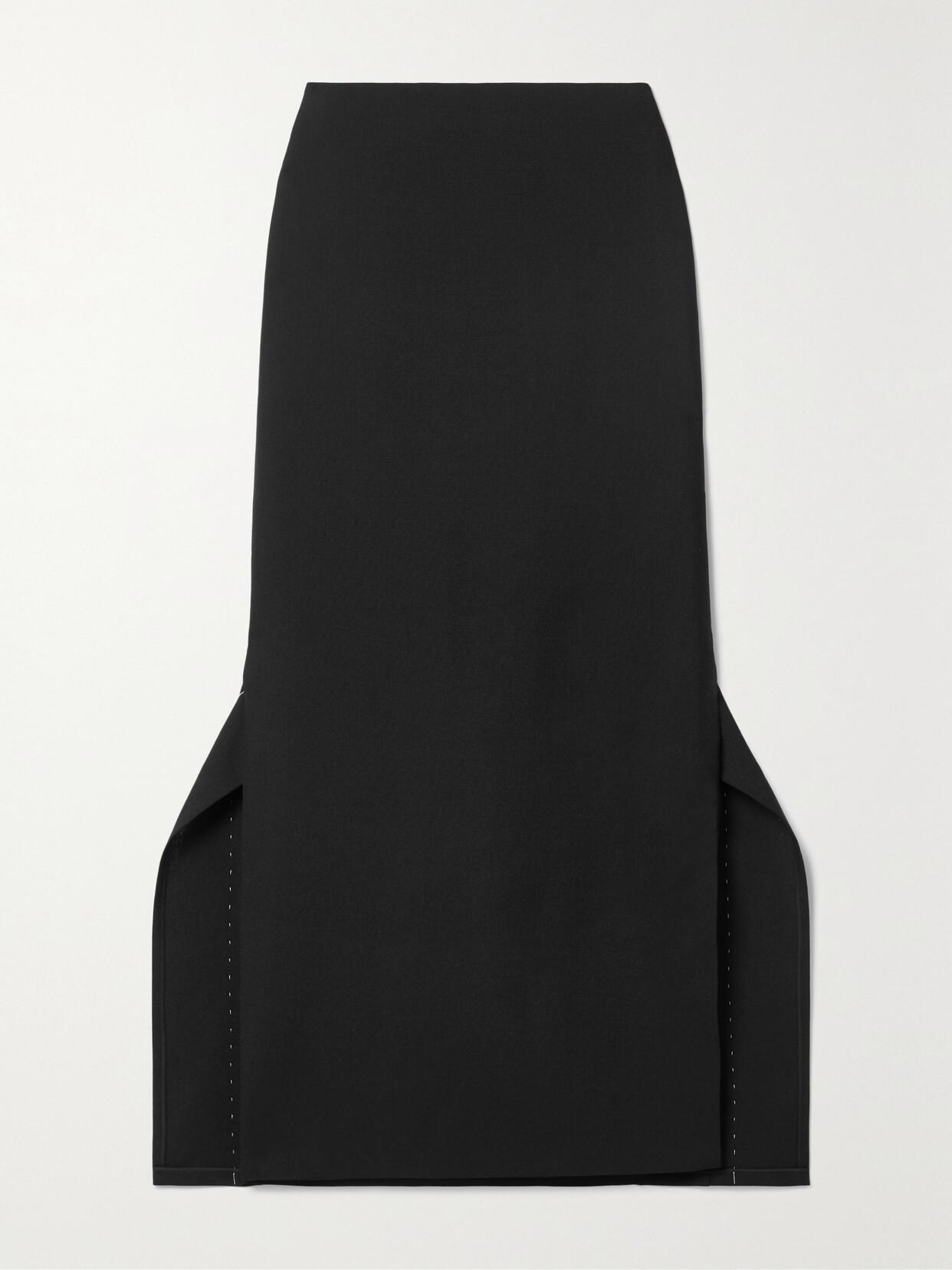 THE ROW Patillon Deconstructed Maxi Skirt In Black Product Image