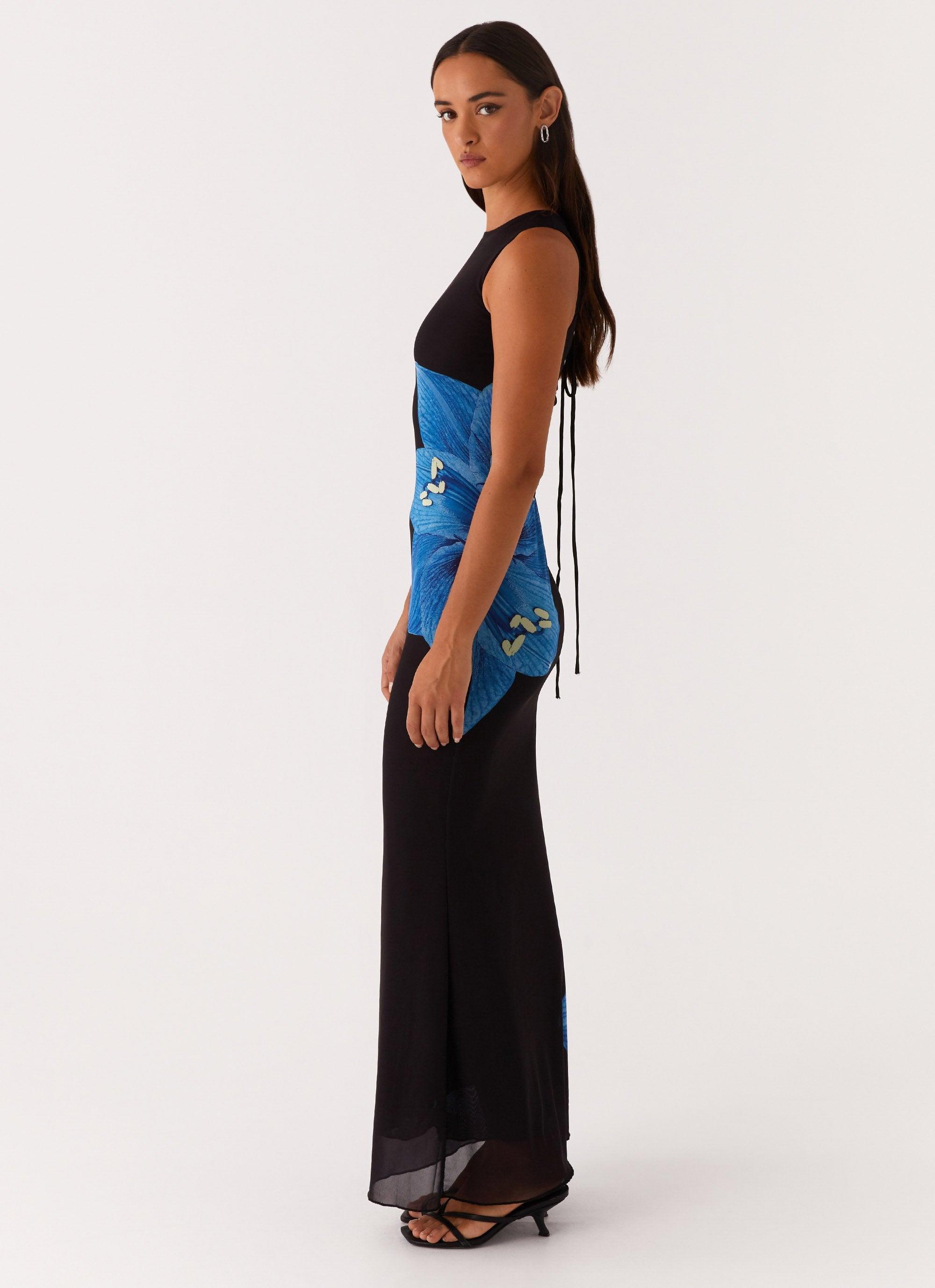 Manhattan Nights Maxi Dress - Black Product Image