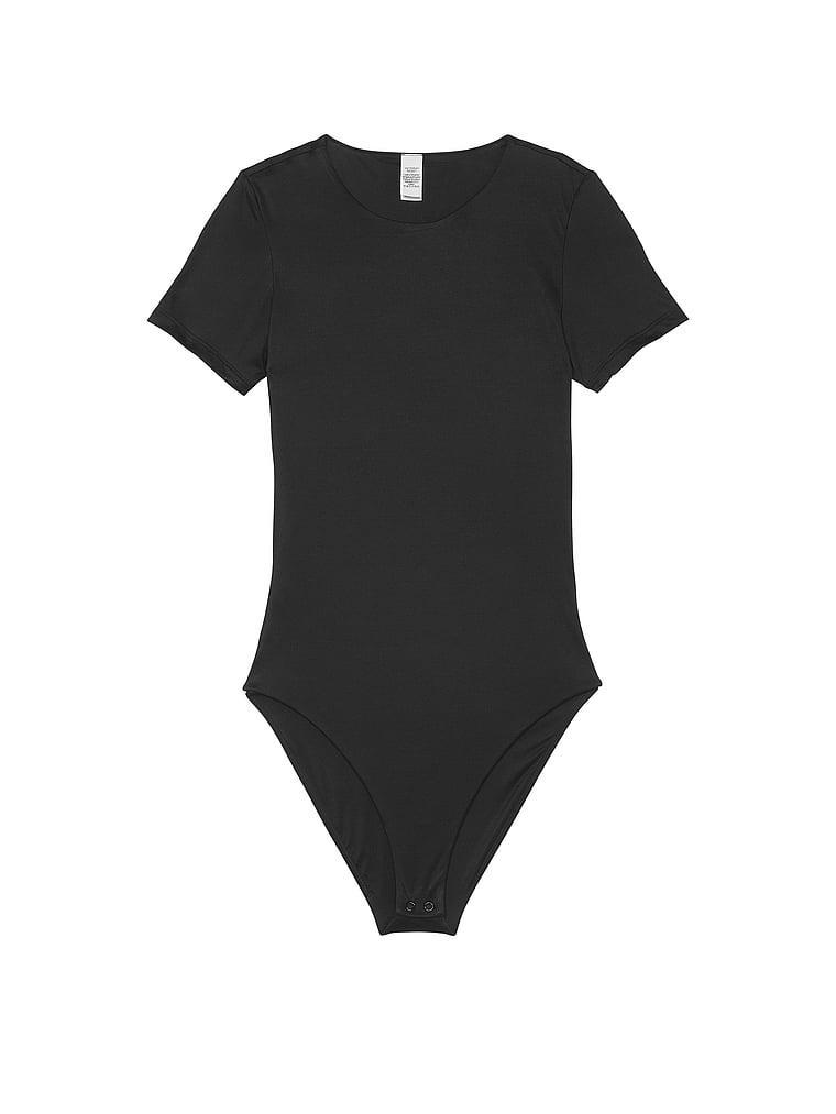 BODYWEAR by Victoria with FeatherSoft™ Innovation Short-Sleeve Bodysuit Product Image