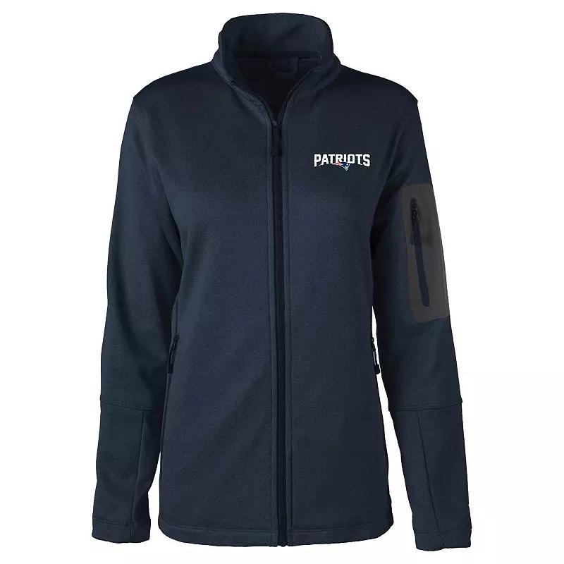 Womens Dunbrooke Heather New England Patriots Freestyle Teflon Shield Full-Zip Jacket Blue Product Image