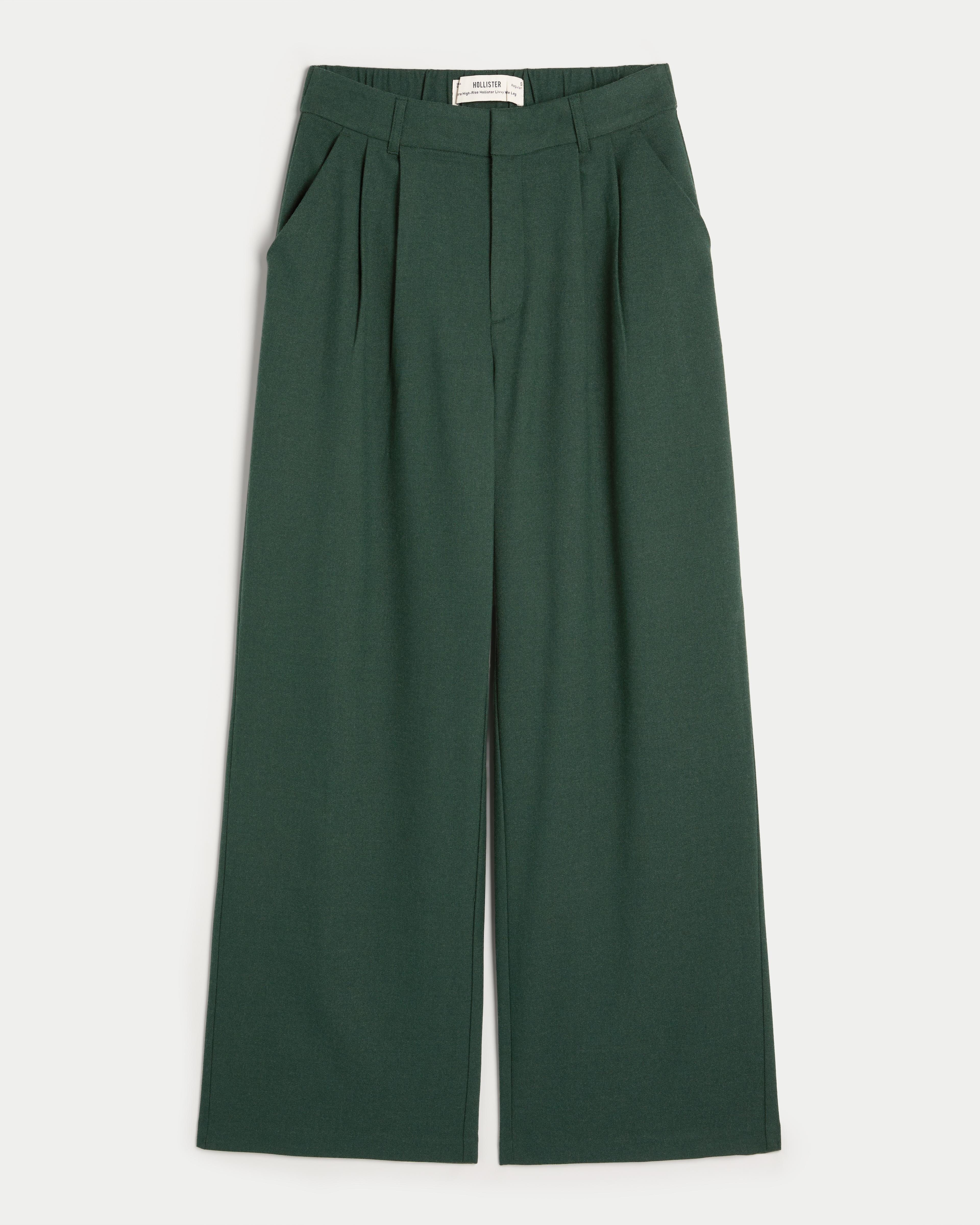 Hollister Livvy Ultra High-Rise Wide-Leg Pants Product Image