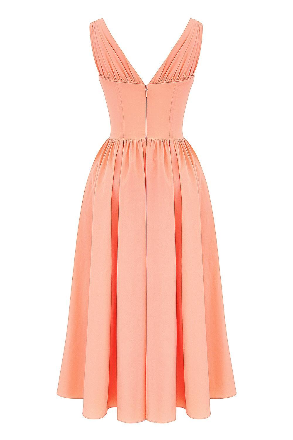 Emmelina  sorbet cotton corset sundress Product Image