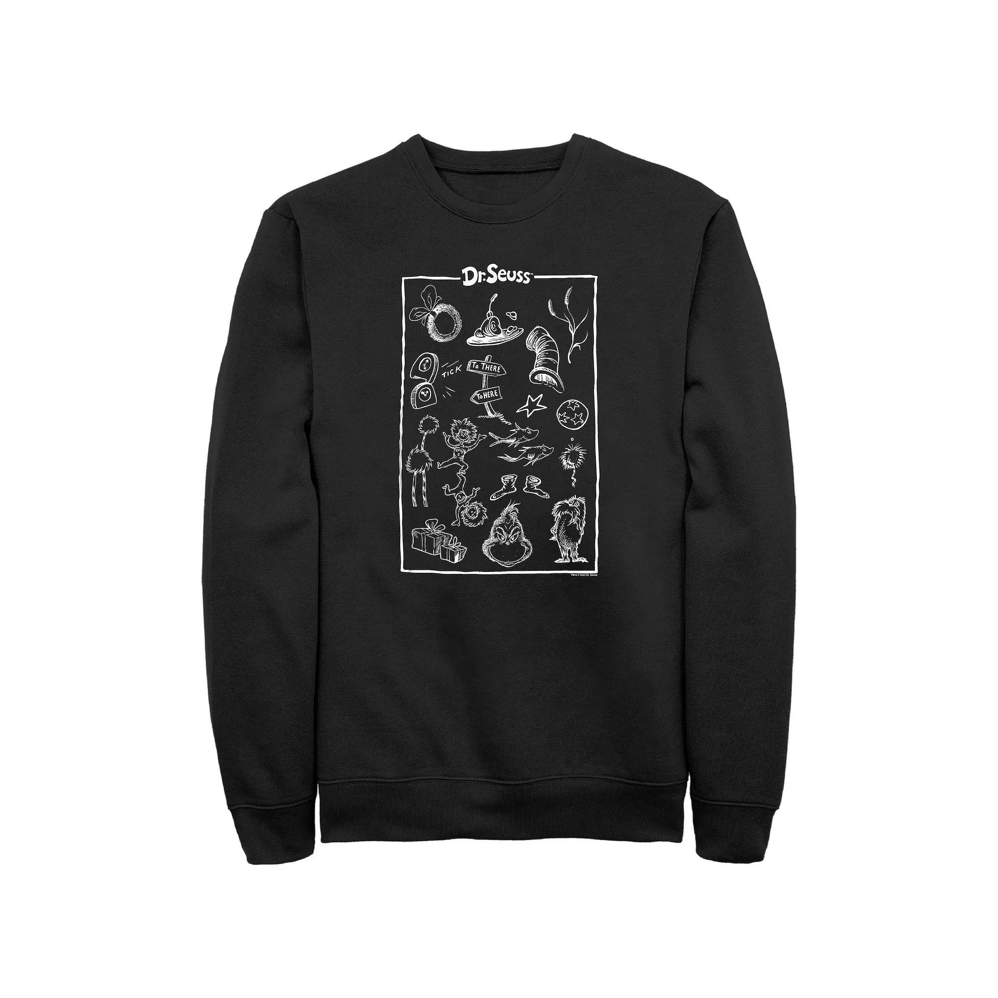 Big & Tall Dr. Seuss Collection Graphic Fleece, Men's,  Product Image