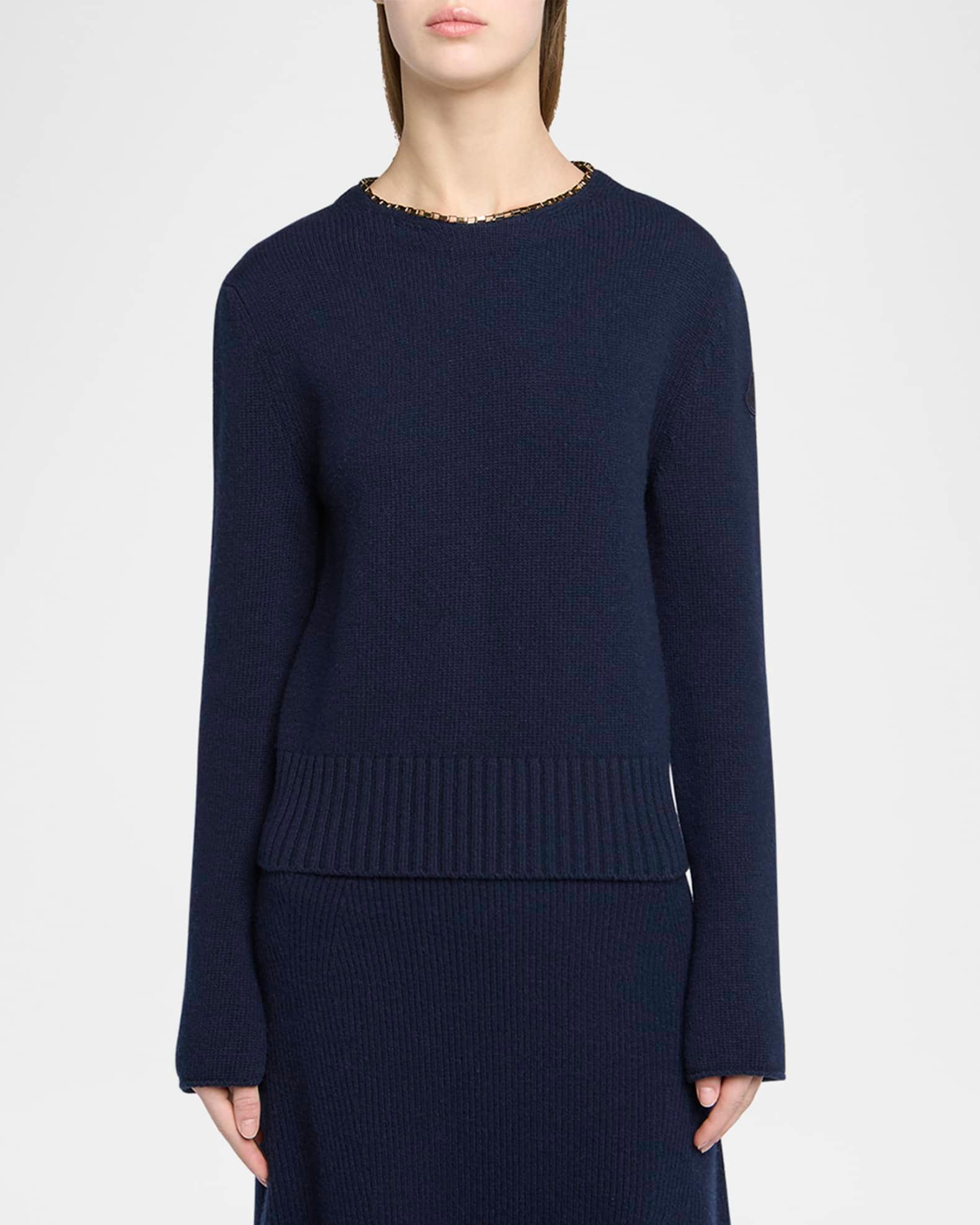 Wool-Cashmere Crewneck Sweater Product Image