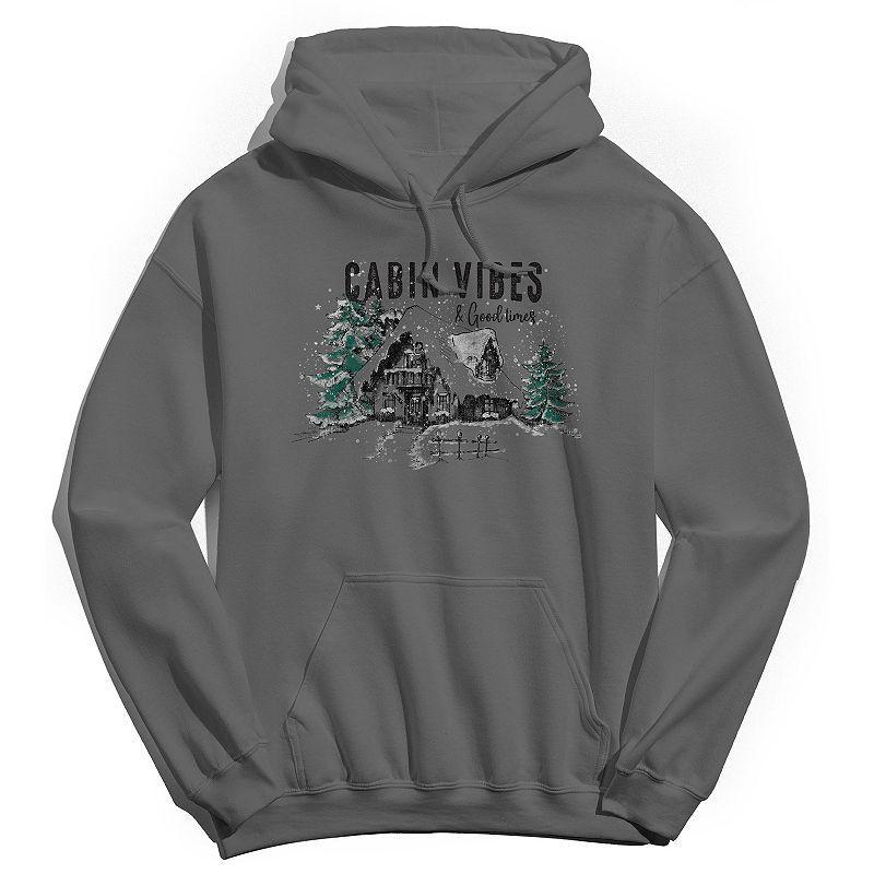 Men's Cabin Vibes Hoodie, Adult Unisex,  Product Image